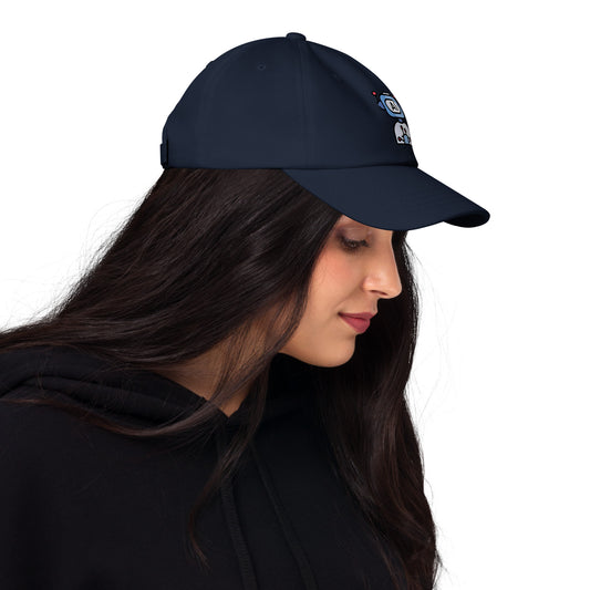 AI - Future Meets Fashion - Cap - Baseball Cap - Navy - Right side