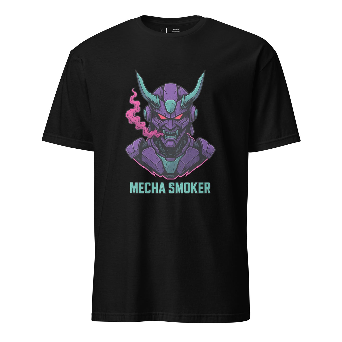 Mecha - Humanoid Mech - Short-Sleeve Unisex T-Shirt - Graphic Tee - Black - Front