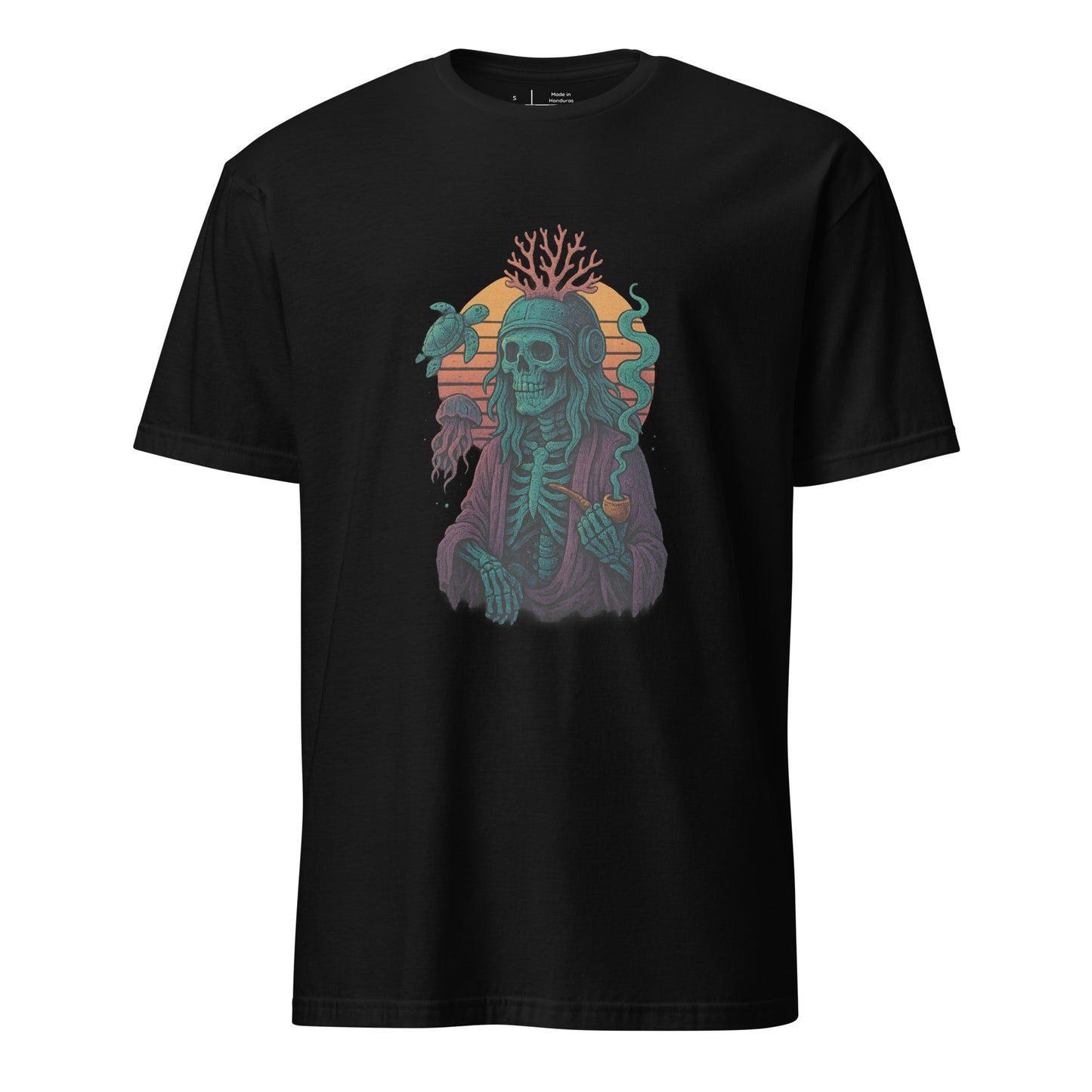 Peaceful Ancient - Timeless Calm - Short-Sleeve Unisex T-Shirt - Graphic Tee - Black - Front