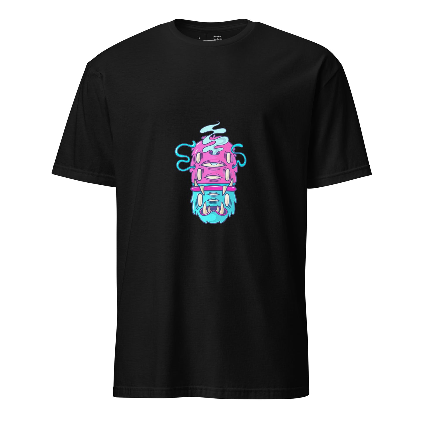 Monsta 6 - Monsta Collection - Short-Sleeve Unisex T-Shirt - Graphic Tee - Black - Front