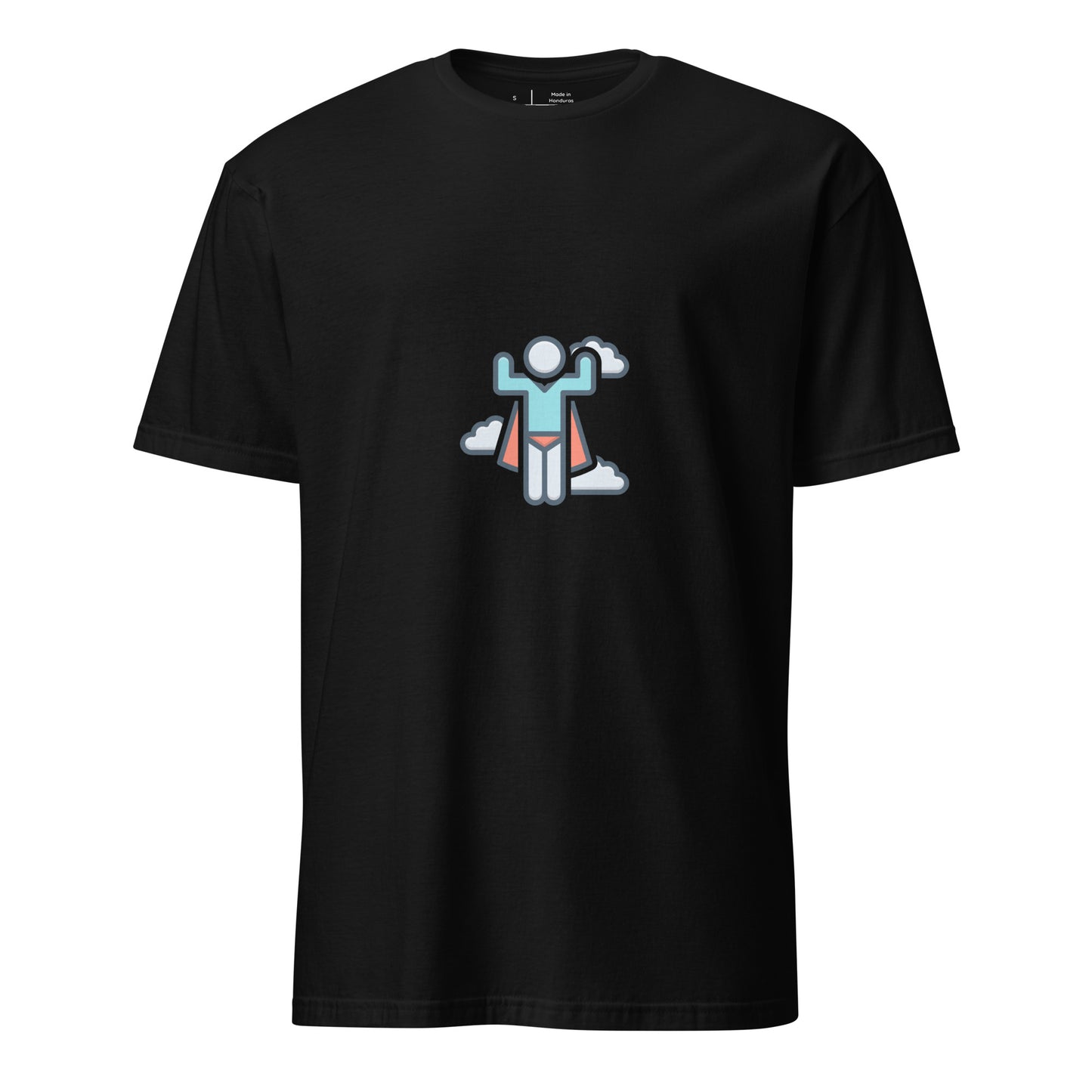 Hero - Up, Up And Away! - Short-Sleeve Unisex T-Shirt - Graphic Tee - Black - Front