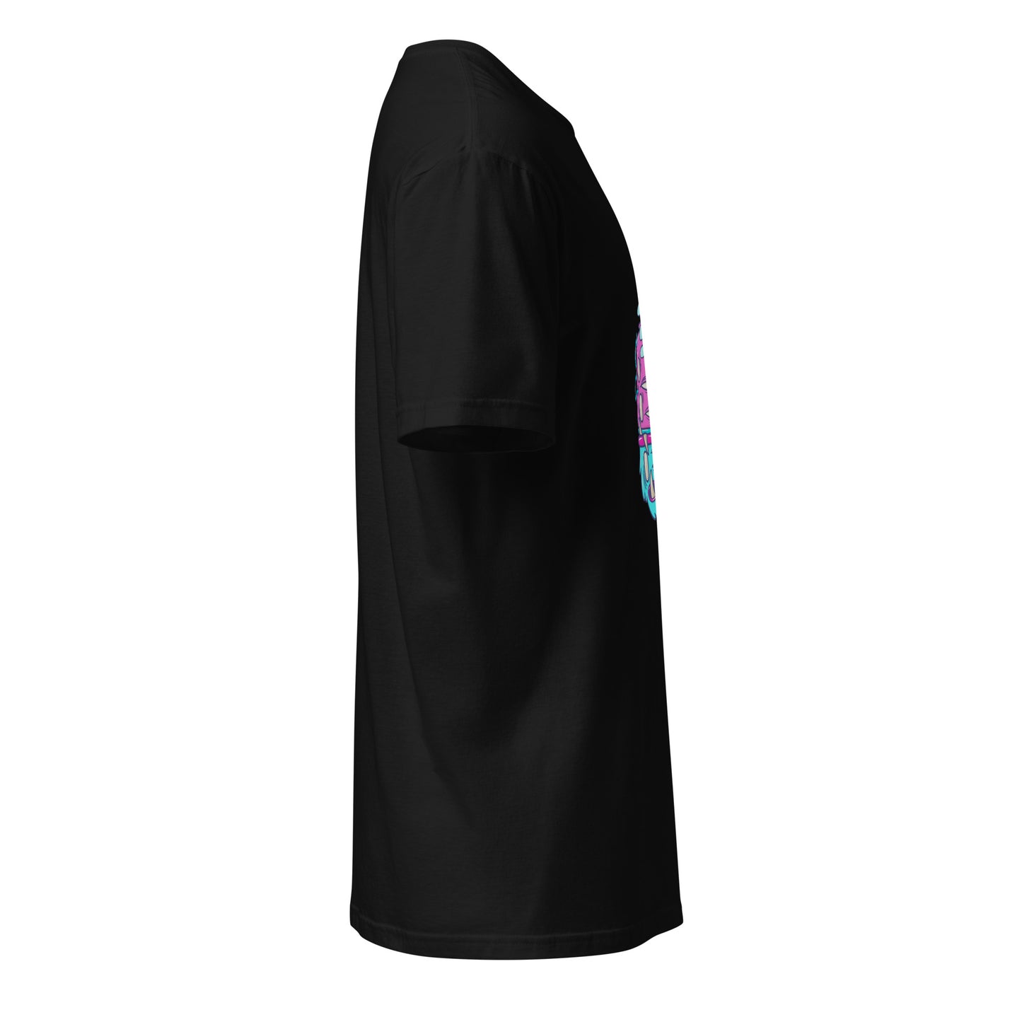 Monsta 6 - Monsta Collection - Short-Sleeve Unisex T-Shirt - Graphic Tee - Black - Right side