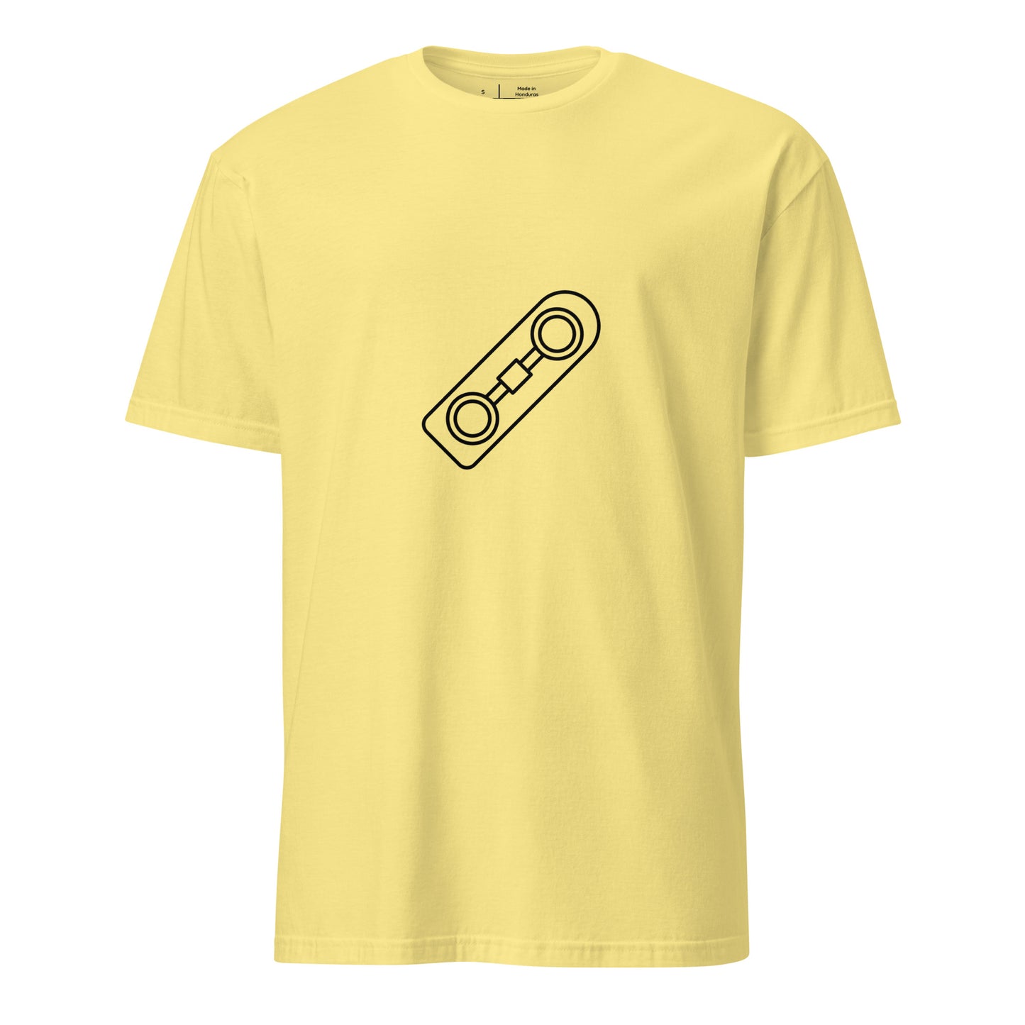 Hoverboard - Sci-Fi Lovers - Short-Sleeve Unisex T-Shirt - Graphic Tee - Cornsilk - Front