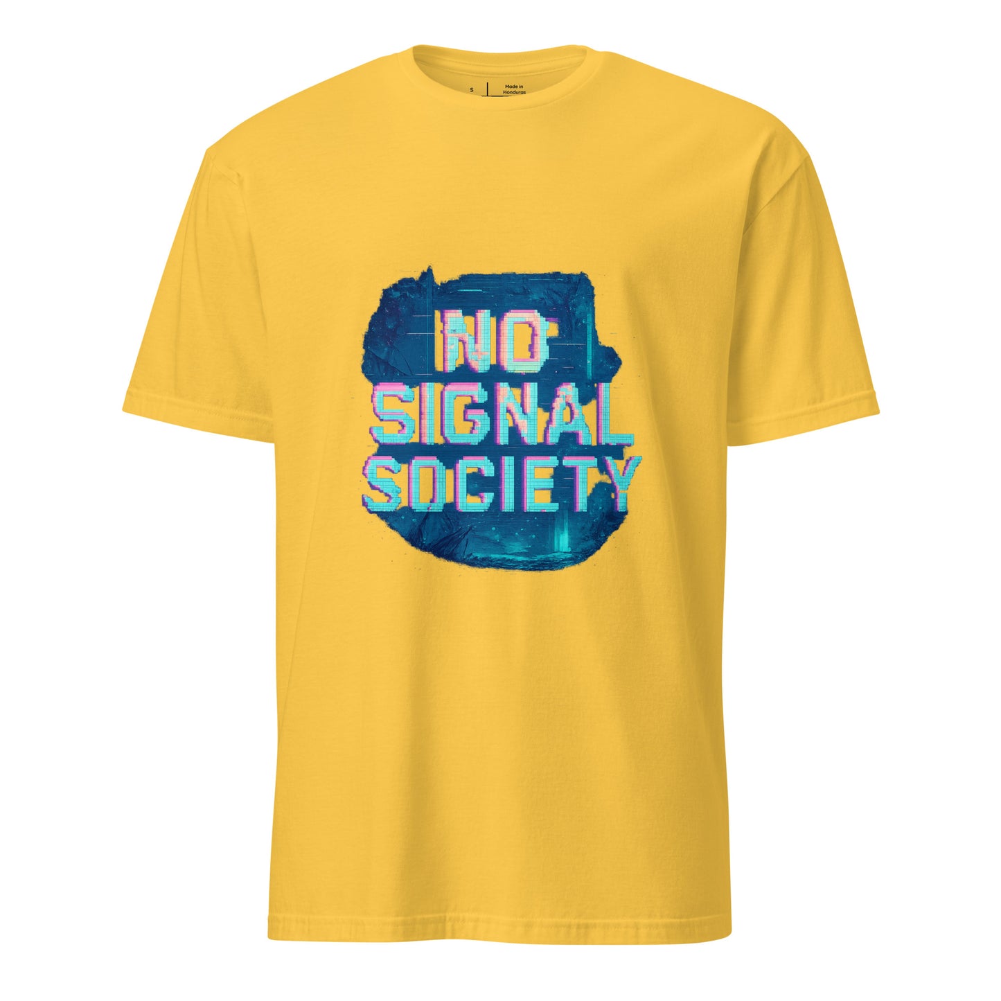 No Signal Society - Digital Detox - Short-Sleeve Unisex T-Shirt - Graphic Tee - Daisy - Front