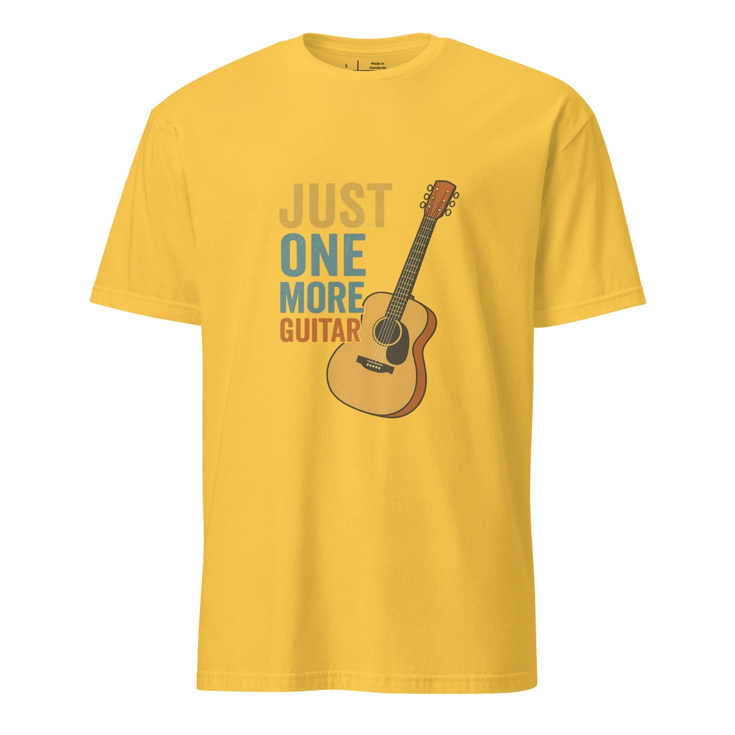 One More - Guitarist - Short-Sleeve Unisex T-Shirt - Graphic Tee - Daisy - Front