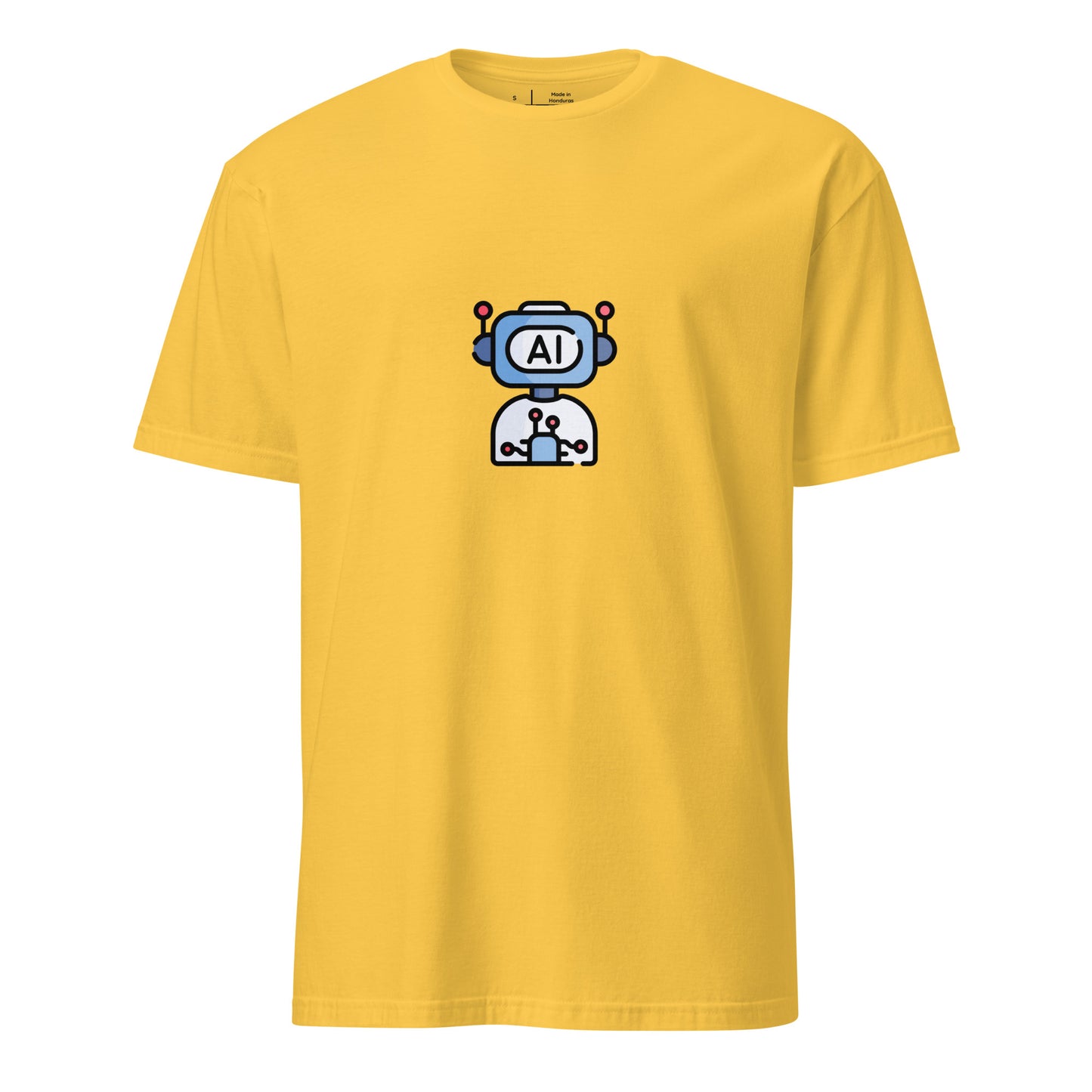 A.I - Retro AI Bot - Short-Sleeve Unisex T-Shirt - Graphic Tee - Daisy - Front