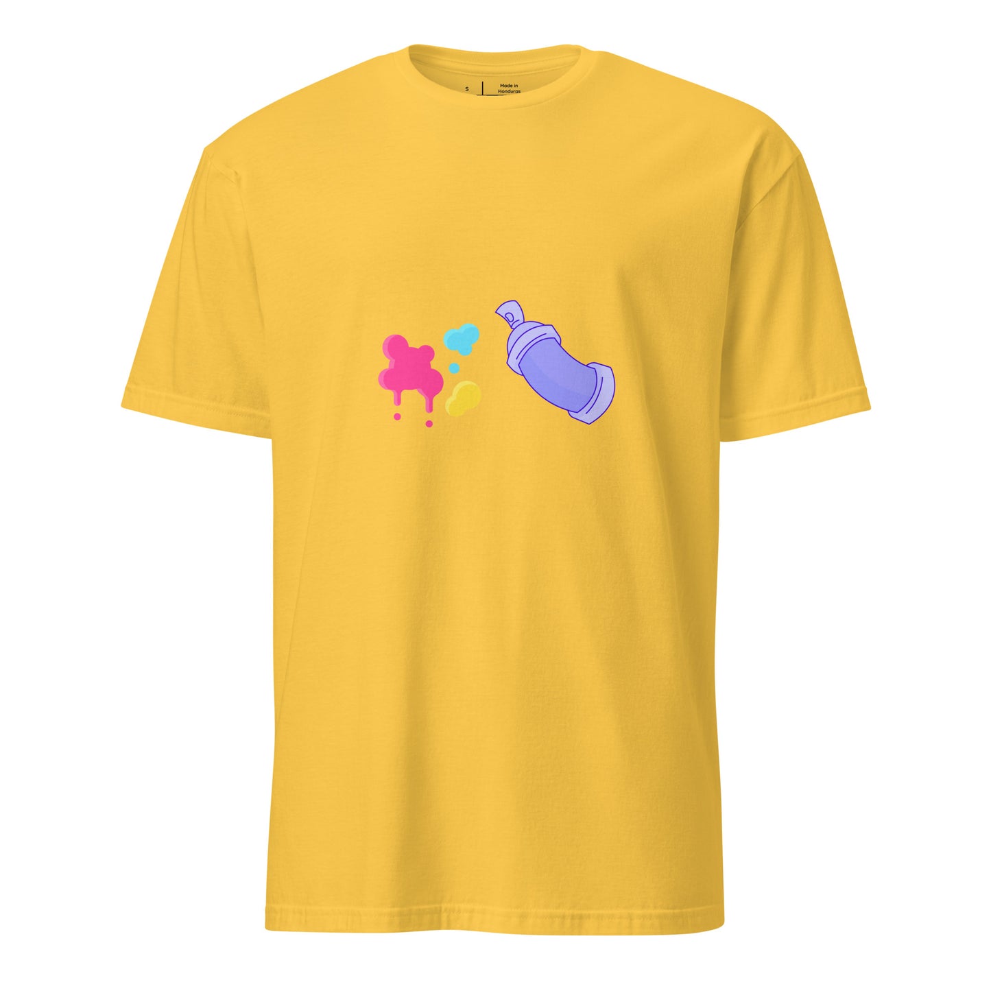 Spray Can - Global Graffiti Tribute - Short-Sleeve Unisex T-Shirt - Graphic Tee - Daisy - Front