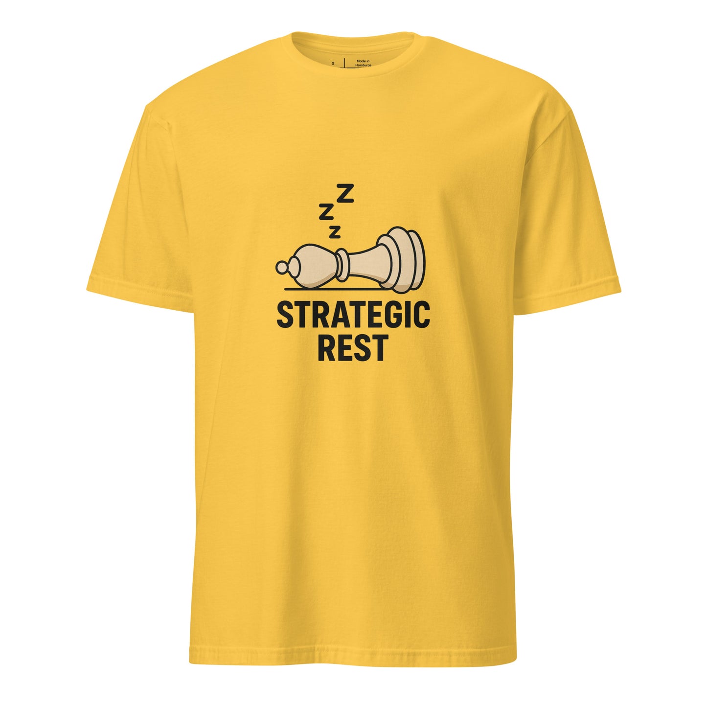 Strategic Rest – The Smart Way To Recharge - Short-Sleeve Unisex T-Shirt - Graphic Tee - Daisy - Front