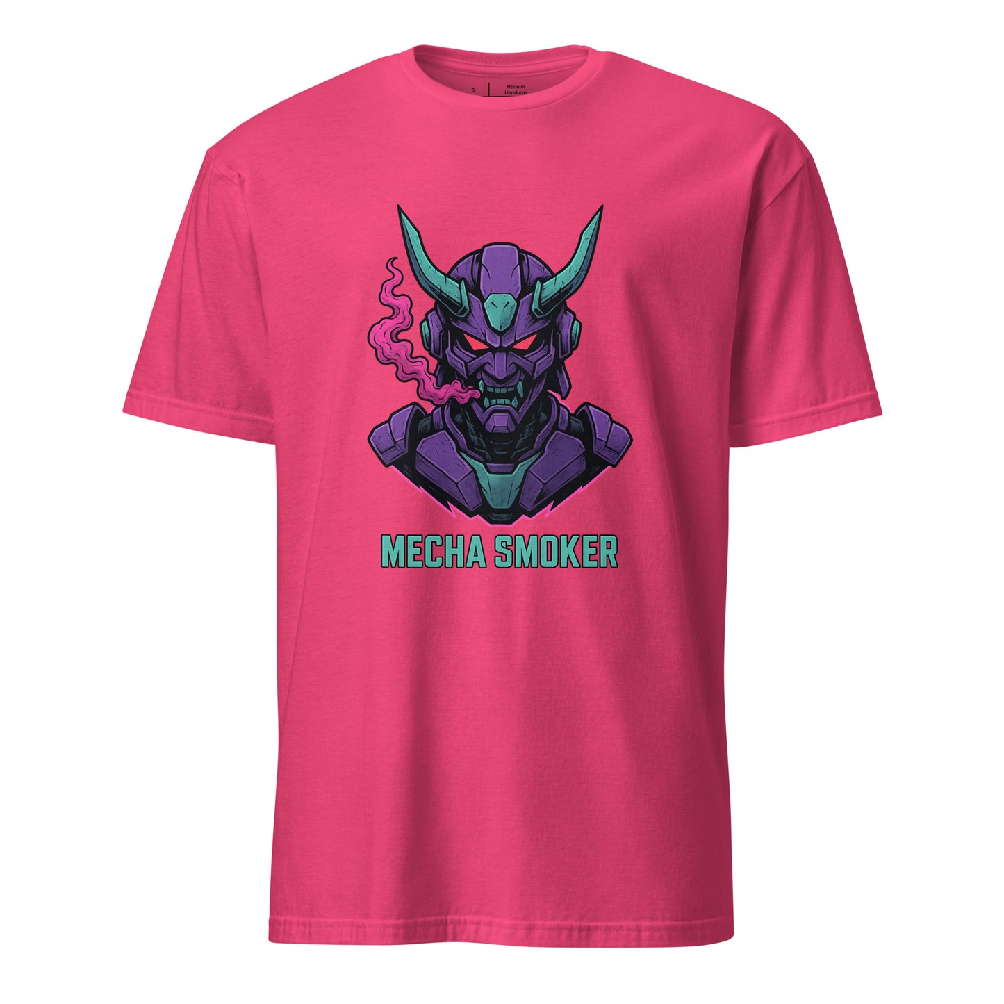 Mecha - Humanoid Mech - Short-Sleeve Unisex T-Shirt - Graphic Tee - Heliconia - Front
