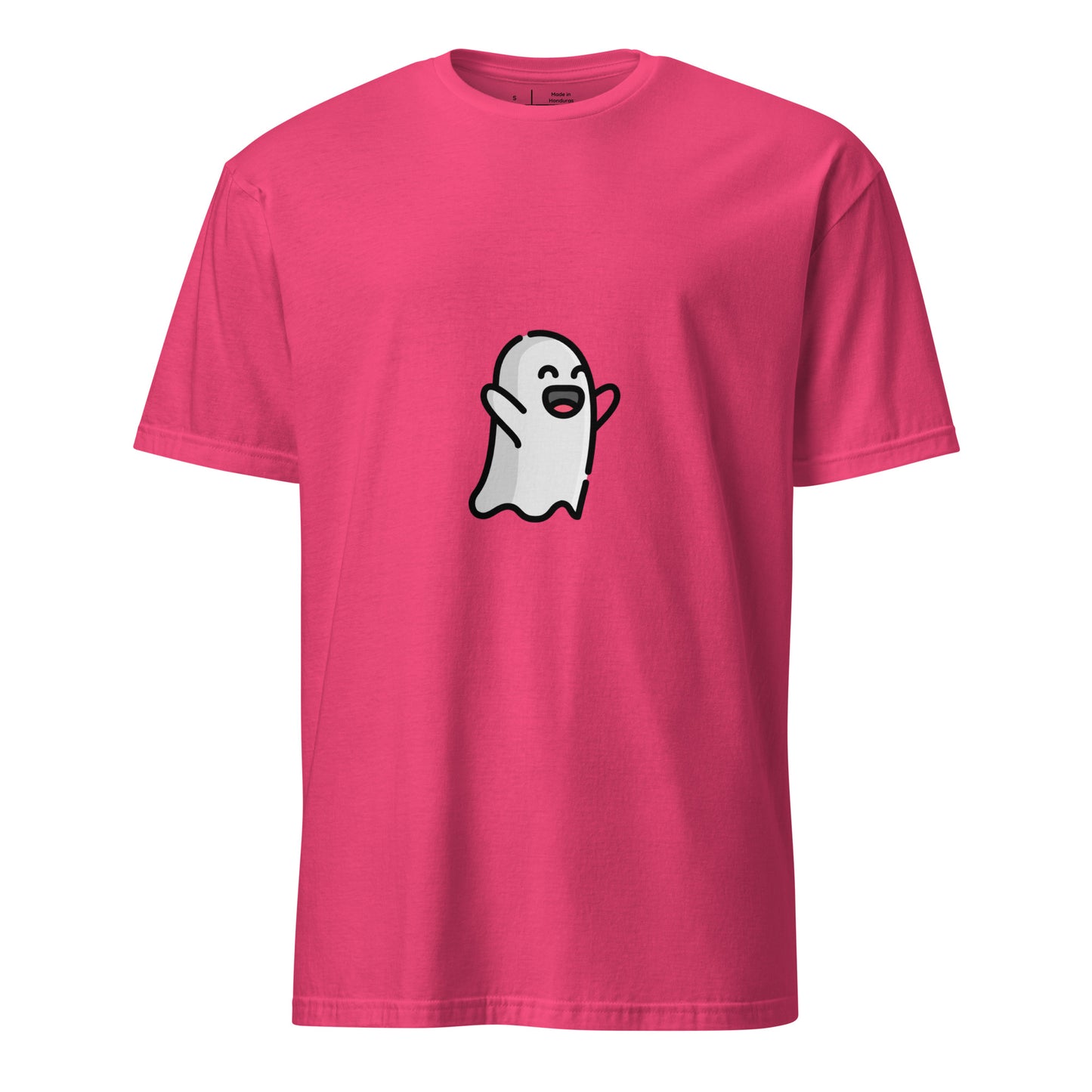 Spooky 2 - The Friendly Floater - Short-Sleeve Unisex T-Shirt - Graphic Tee - Heliconia - Front