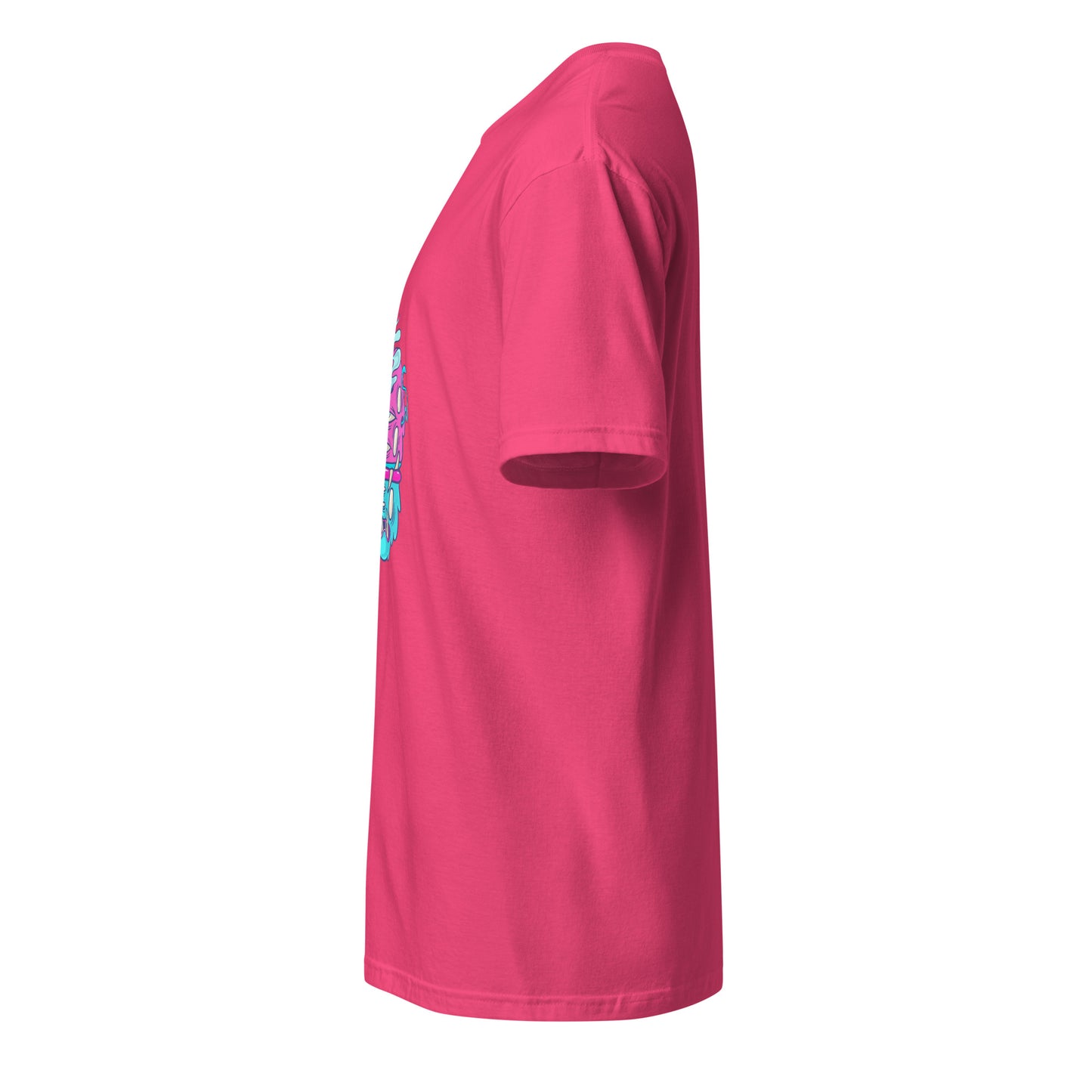 Monsta 6 - Monsta Collection - Short-Sleeve Unisex T-Shirt - Graphic Tee - Heliconia - Left side