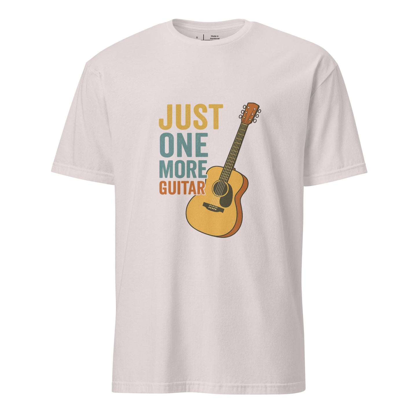 One More - Guitarist - Short-Sleeve Unisex T-Shirt - Graphic Tee - Ice Grey - Front
