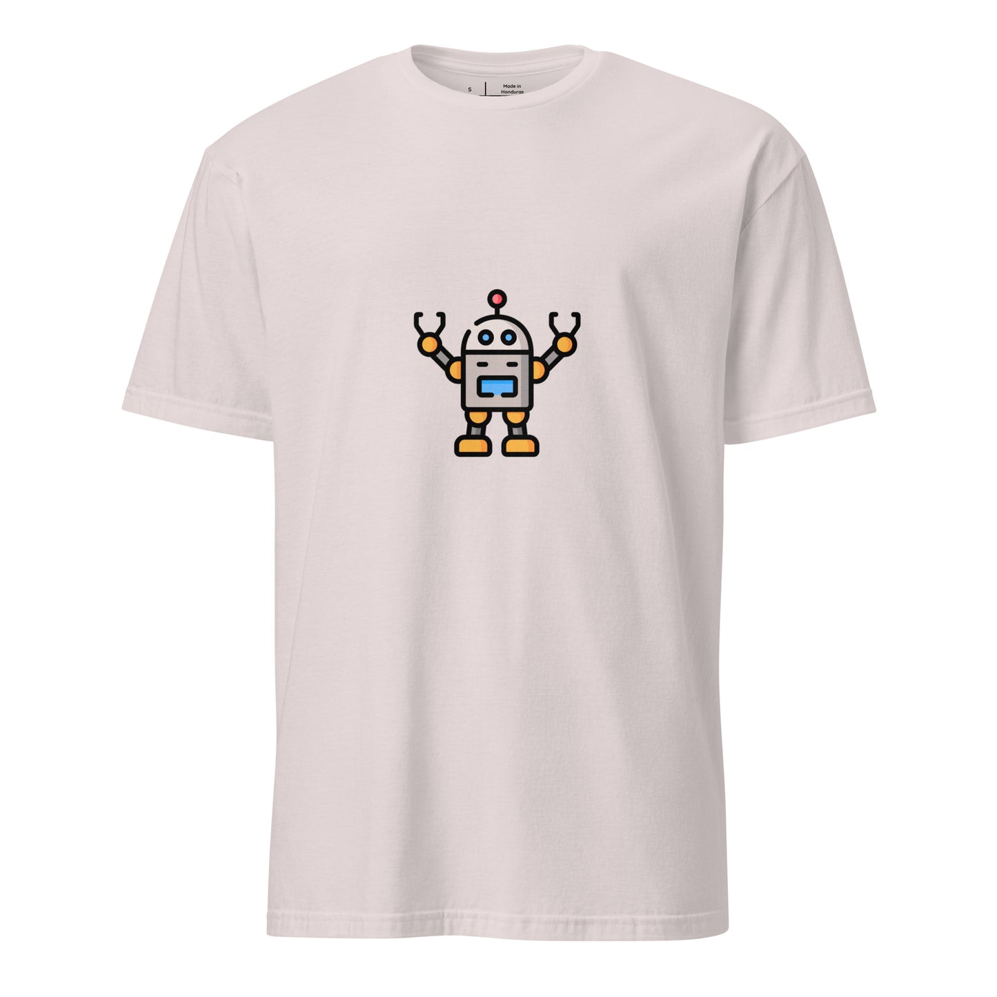 Robbie - Classic Space Guardian - Short-Sleeve Unisex T-Shirt - Graphic Tee - Ice Grey - Front