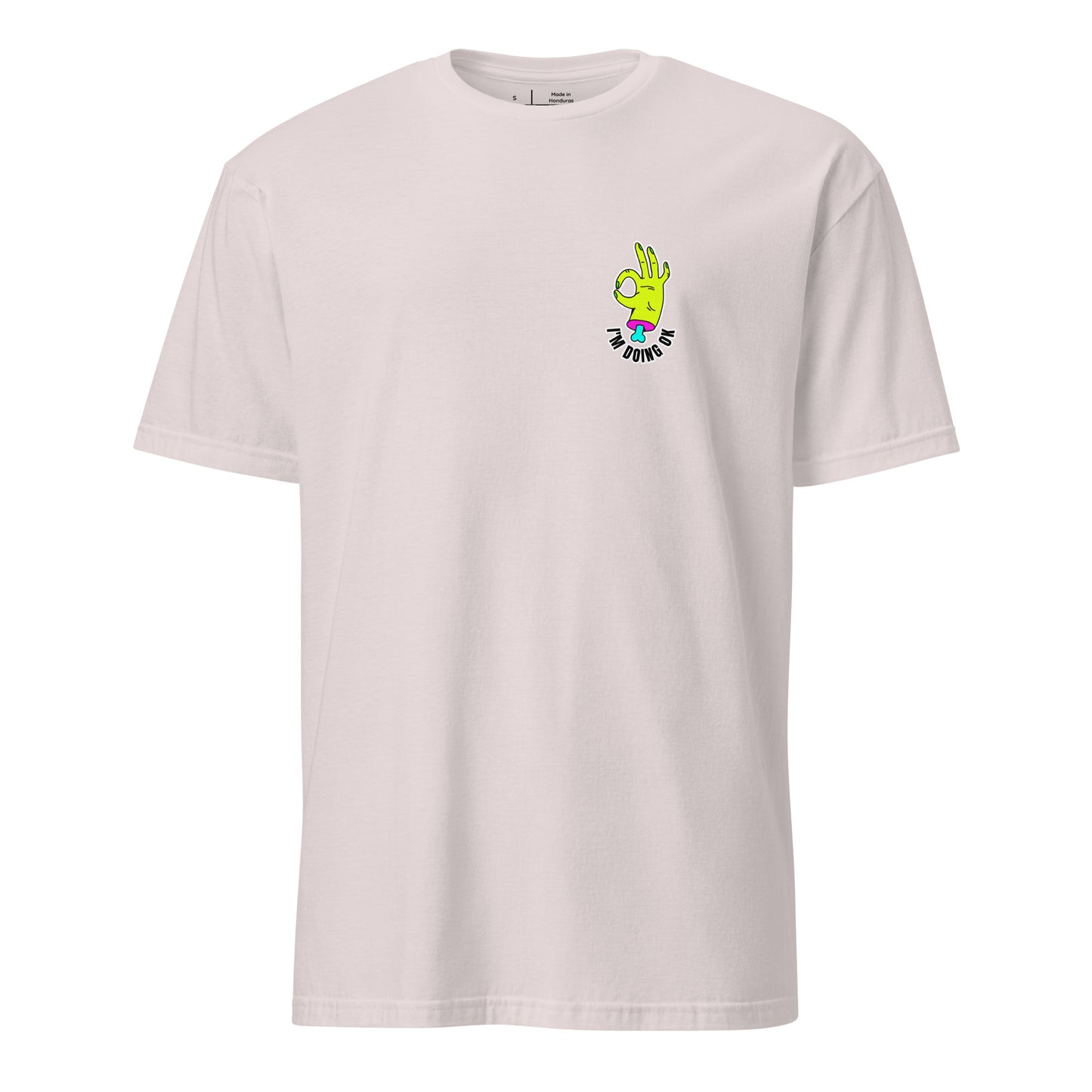 I'm OK - Zombie Hand - Short-Sleeve Unisex T-Shirt - Graphic Tee - Ice Grey - Front