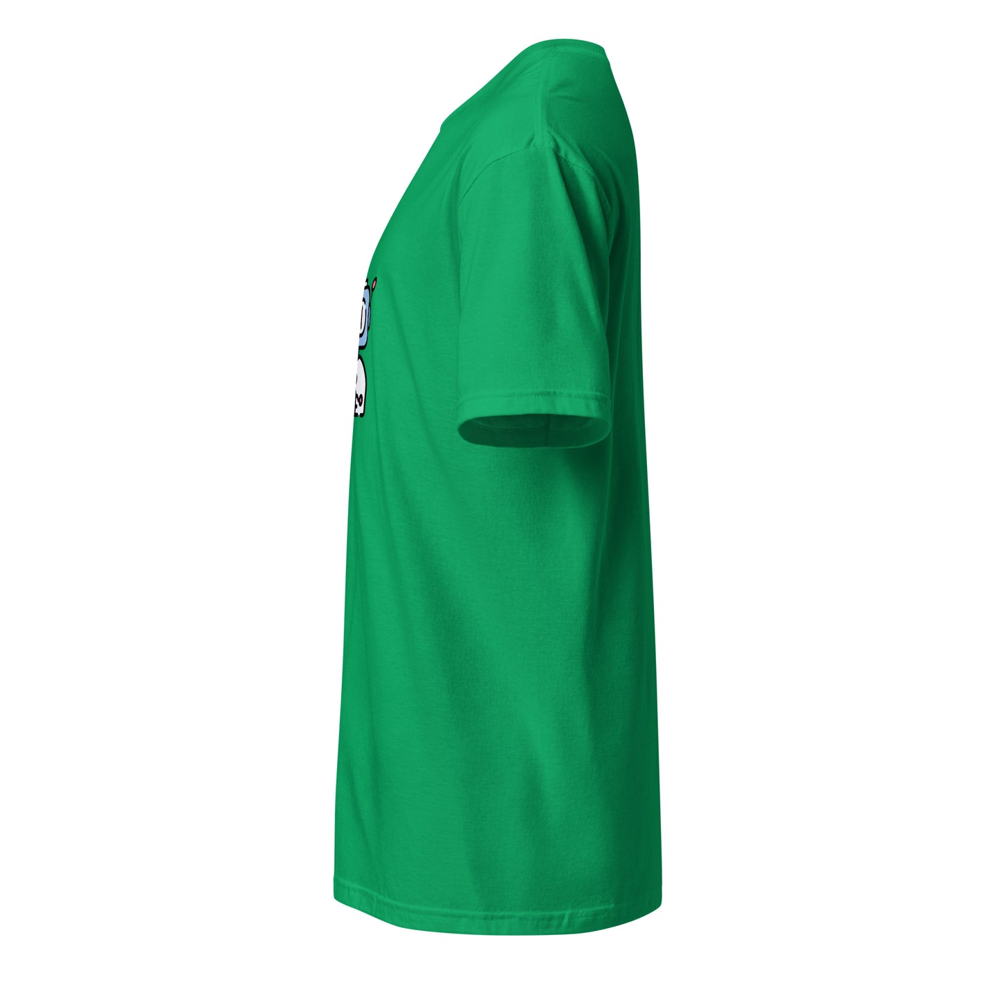 A.I - Retro AI Bot - Short-Sleeve Unisex T-Shirt - Graphic Tee - Irish Green - Left side