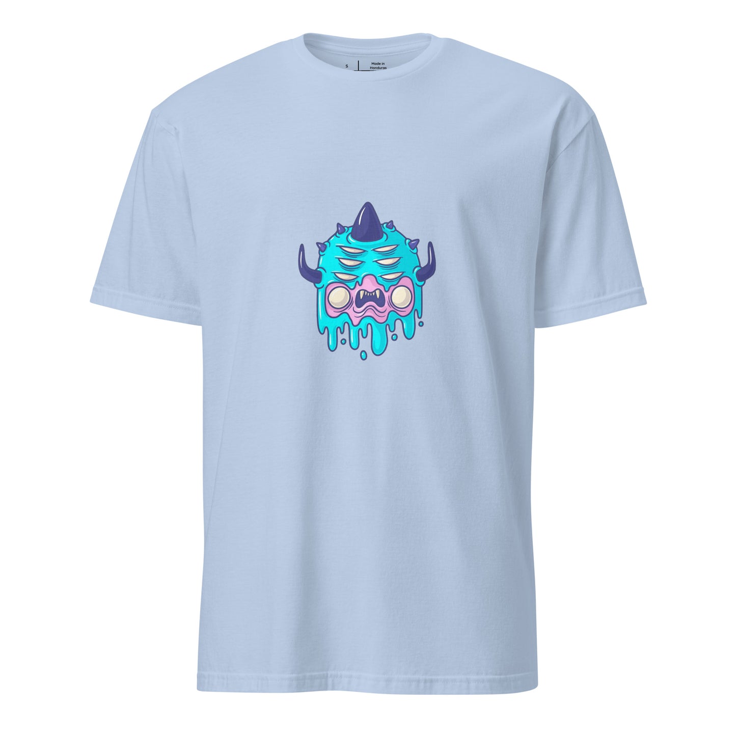 Monsta 5 - Monsta Collection - Short-Sleeve Unisex T-Shirt - Graphic Tee - Light Blue - Front
