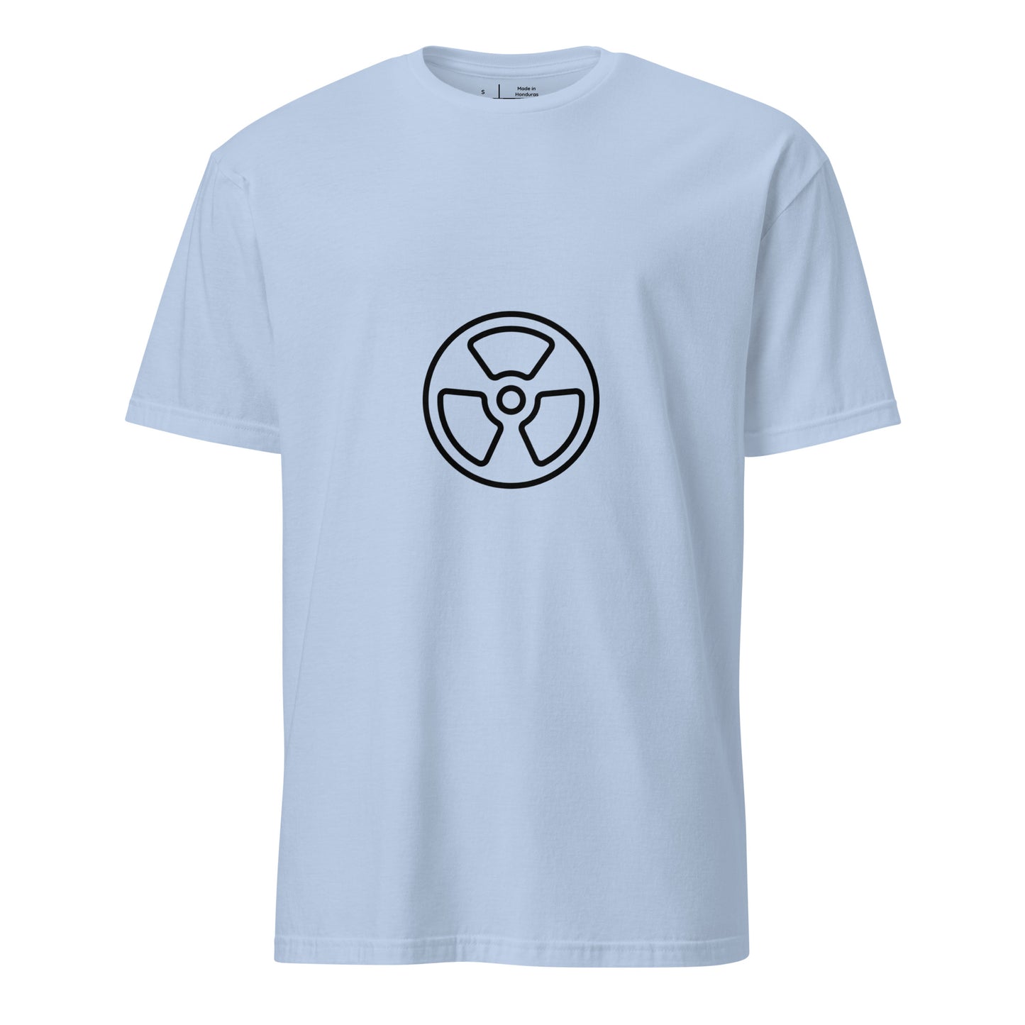 Radioactive - "Radioactive Vibes" - Short-Sleeve Unisex T-Shirt - Graphic Tee - Light Blue - Front