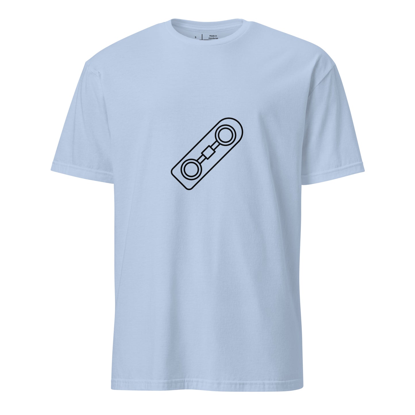 Hoverboard - Sci-Fi Lovers - Short-Sleeve Unisex T-Shirt - Graphic Tee - Light Blue - Front