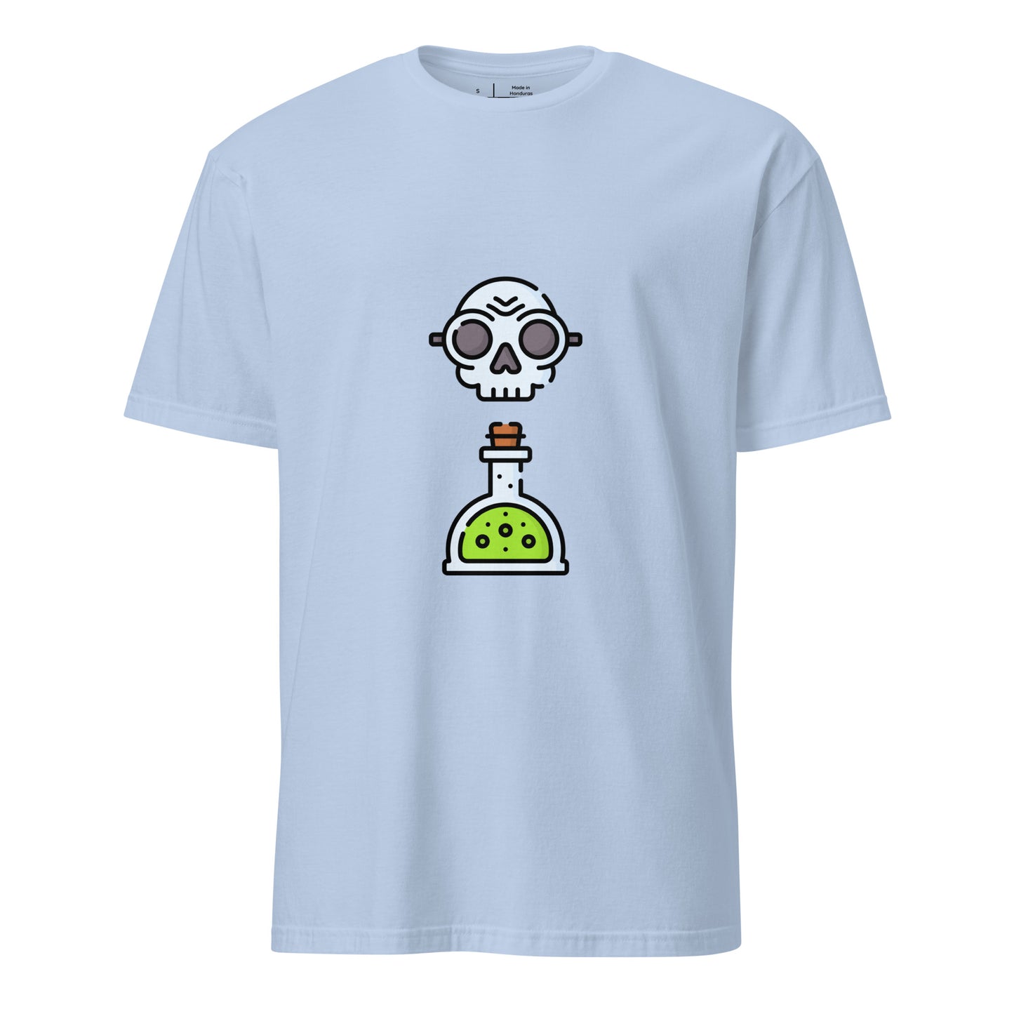 Potion Master - Brewed For Greatness - Short-Sleeve Unisex T-Shirt - Graphic Tee - Light Blue - Front