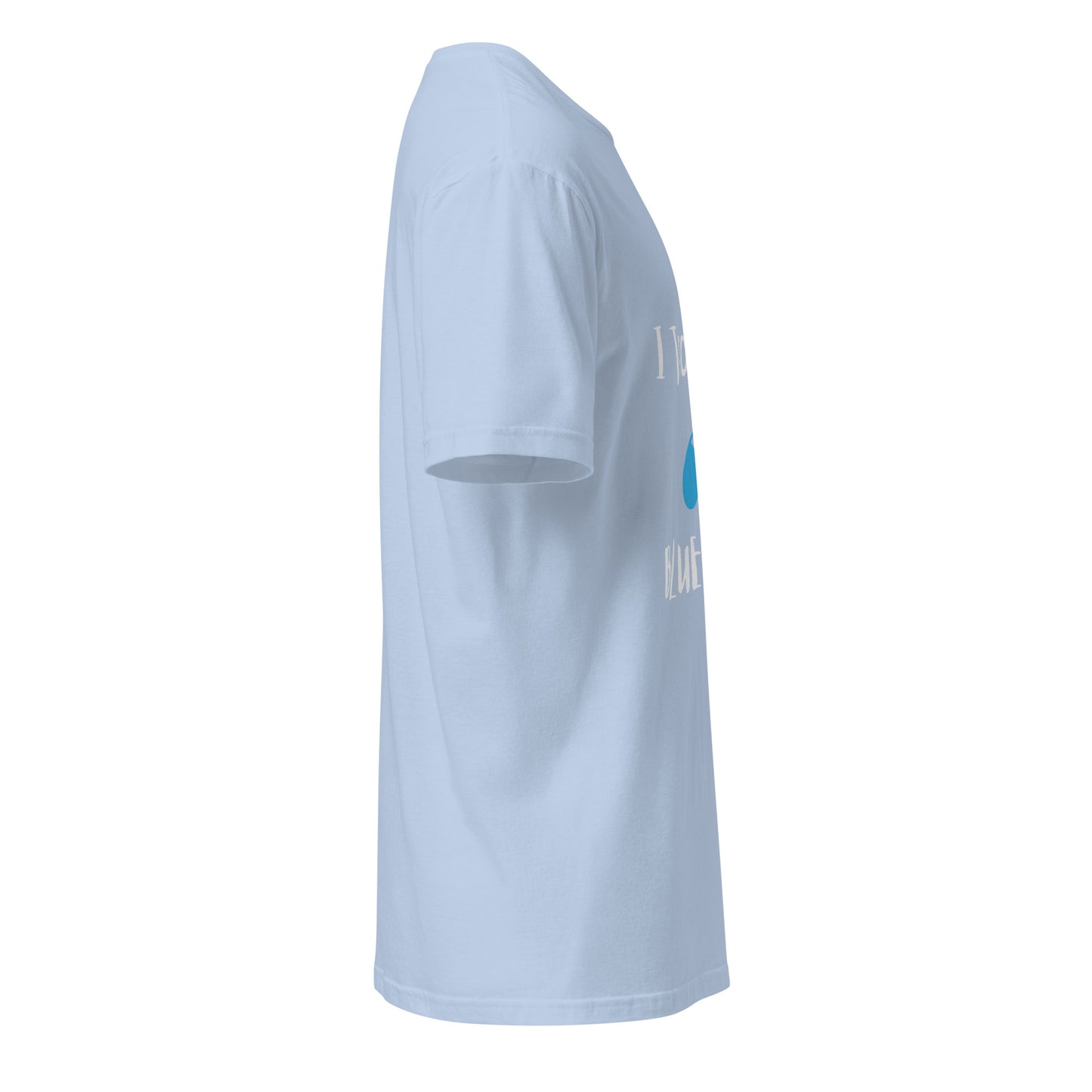 The Blue Pill - Sci-Fi Tribute - Short-Sleeve Unisex T-Shirt - Graphic Tee - Light Blue - Right side