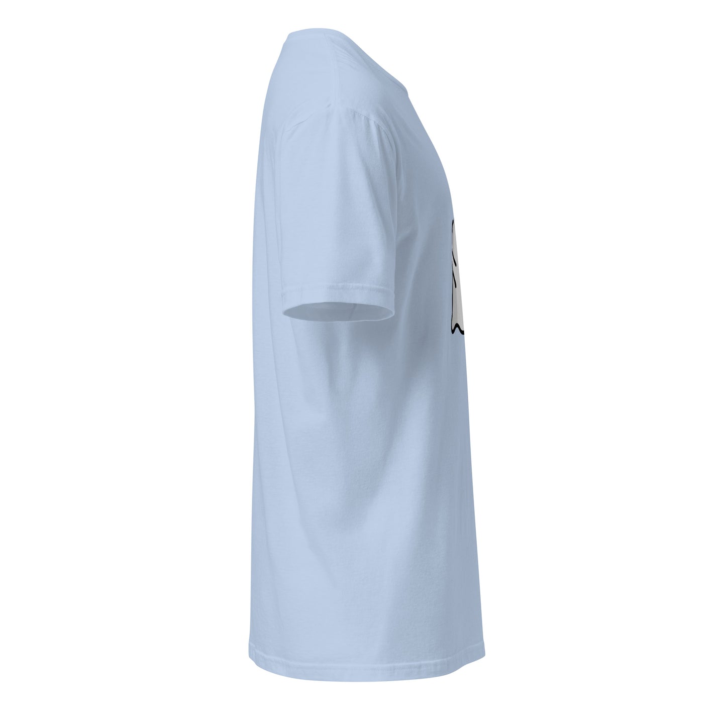 Spooky 2 - The Friendly Floater - Short-Sleeve Unisex T-Shirt - Graphic Tee - Light Blue - Right side