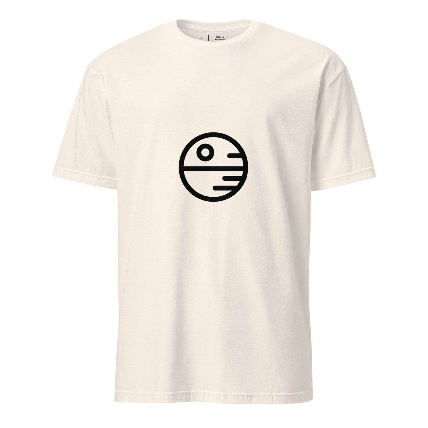 D-Star - "Galactic Station" - Short-Sleeve Unisex T-Shirt - Graphic Tee - Natural - Front