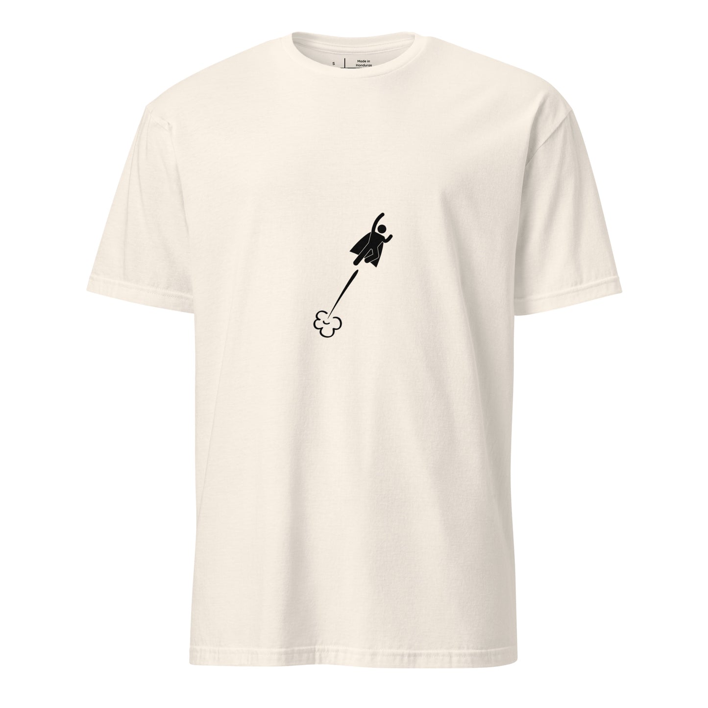 Duty Calls - Up, Up And Gone - Short-Sleeve Unisex T-Shirt - Graphic Tee - Natural - Front