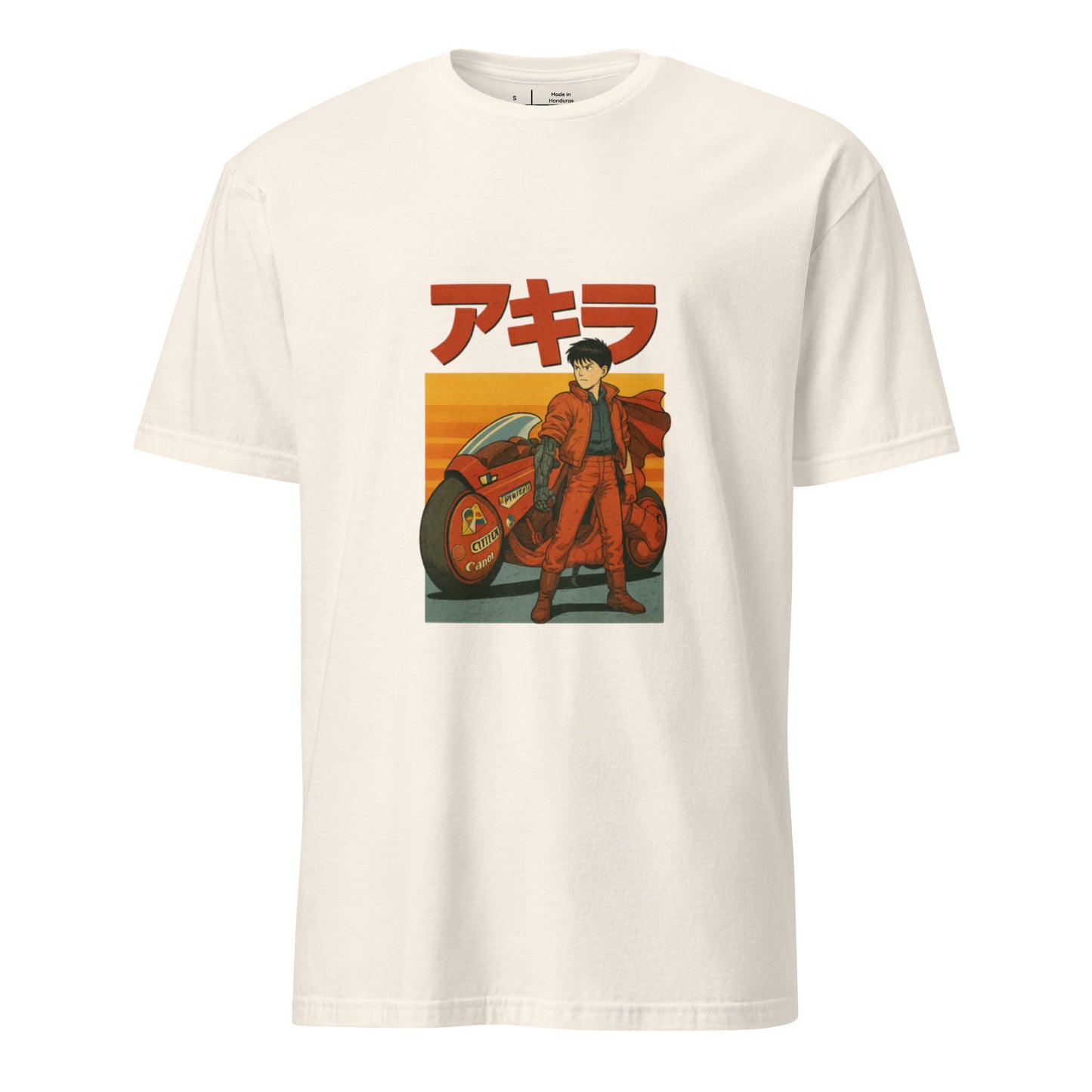 Neo-Tokyo Awaits – Retro Manga - Short-Sleeve Unisex T-Shirt - Graphic Tee - Natural - Front