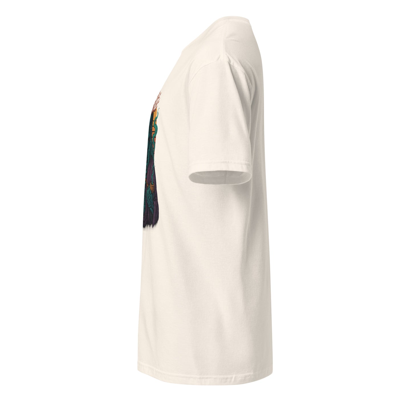 Peaceful Ancient - Timeless Calm - Short-Sleeve Unisex T-Shirt - Graphic Tee - Natural - Left side
