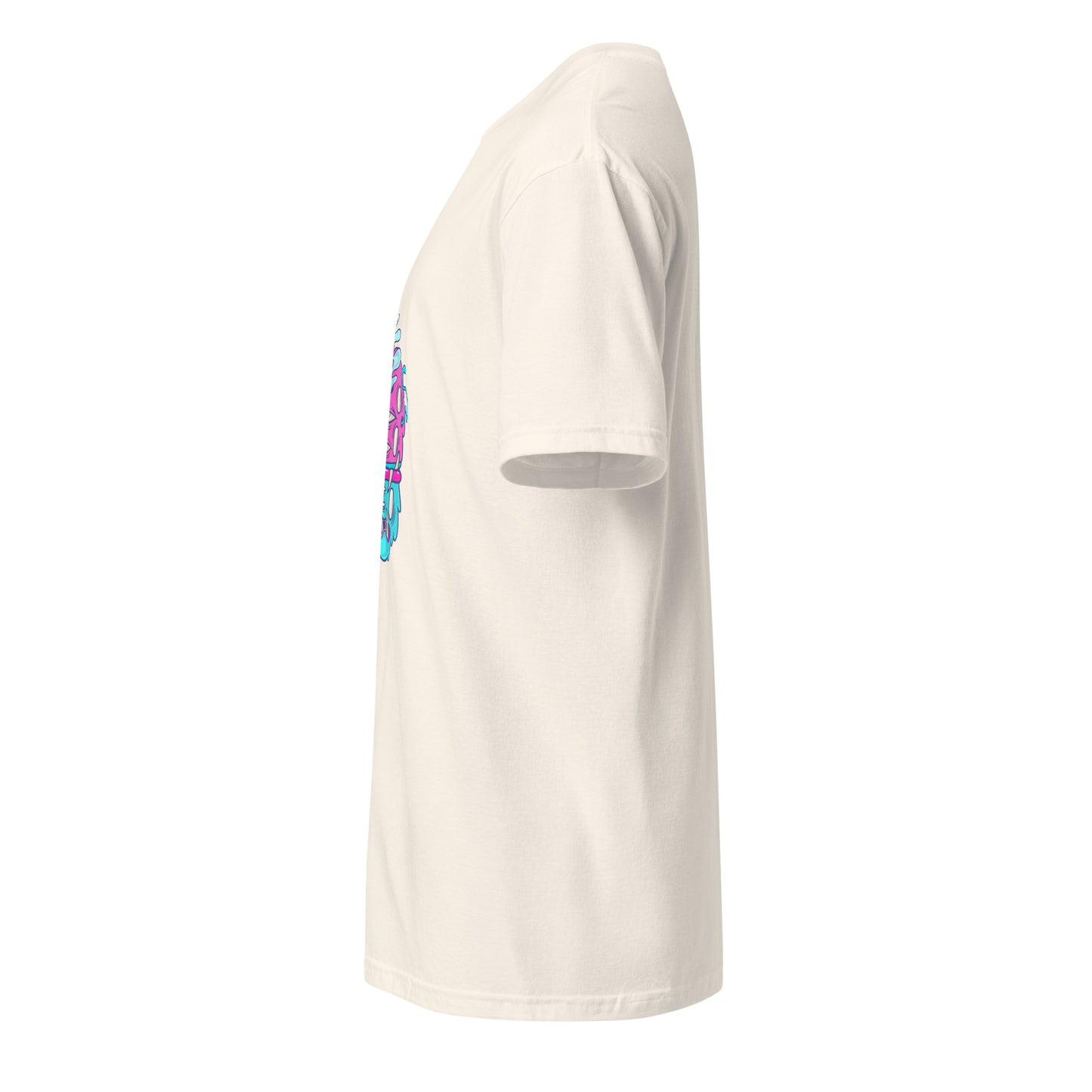 Monsta 6 - Monsta Collection - Short-Sleeve Unisex T-Shirt - Graphic Tee - Natural - Left side