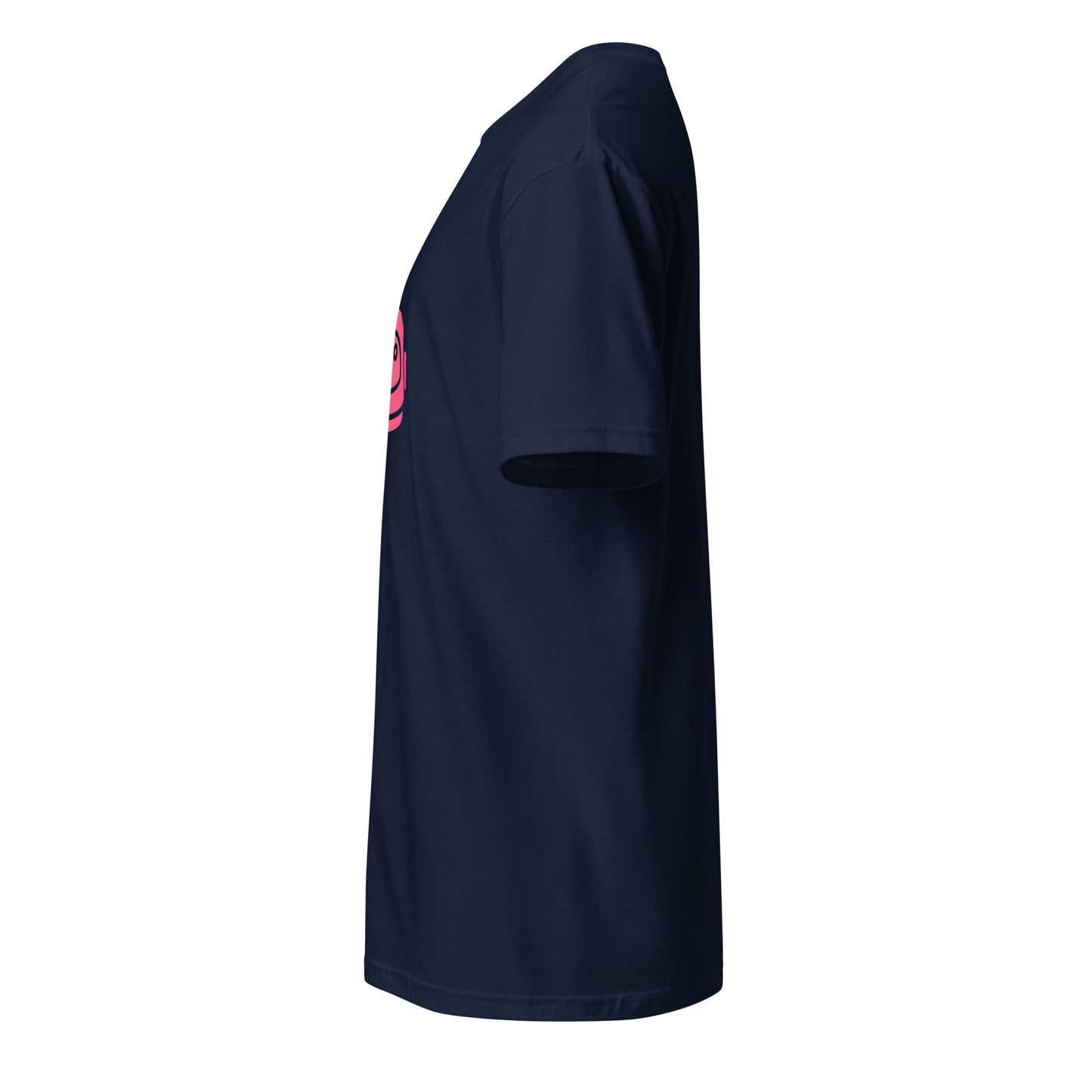 Space Helmet - Retro Explorer Edition - Short-Sleeve Unisex T-Shirt - Graphic Tee - Navy - Left side