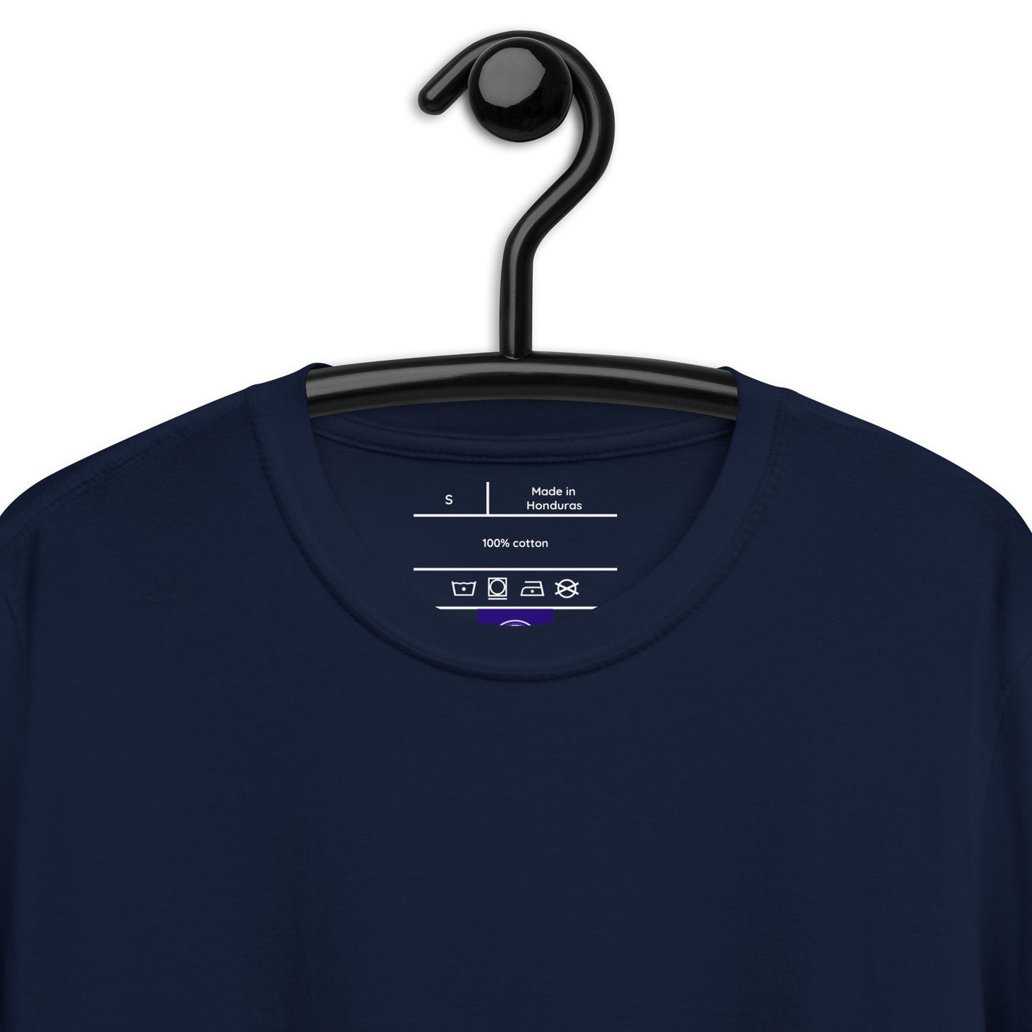 Sunrise - Above The Clouds - Short-Sleeve Unisex T-Shirt - Graphic Tee - Navy - Front neckline