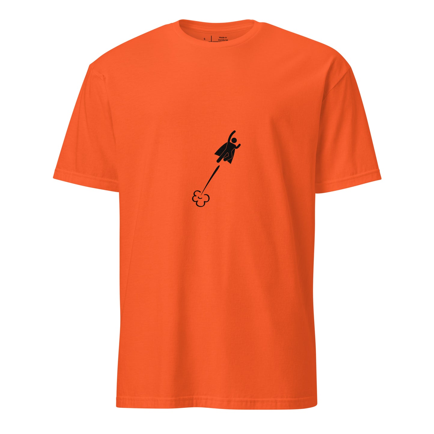 Duty Calls - Up, Up And Gone - Short-Sleeve Unisex T-Shirt - Graphic Tee - Orange - Front