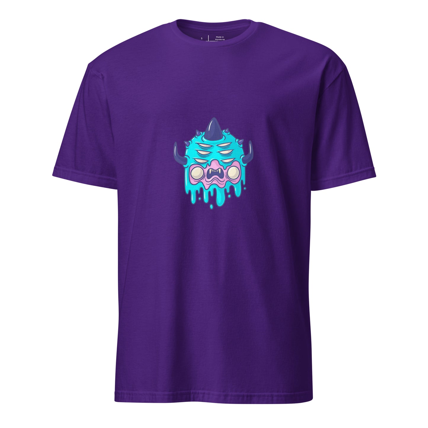 Monsta 5 - Monsta Collection - Short-Sleeve Unisex T-Shirt - Graphic Tee - Purple - Front