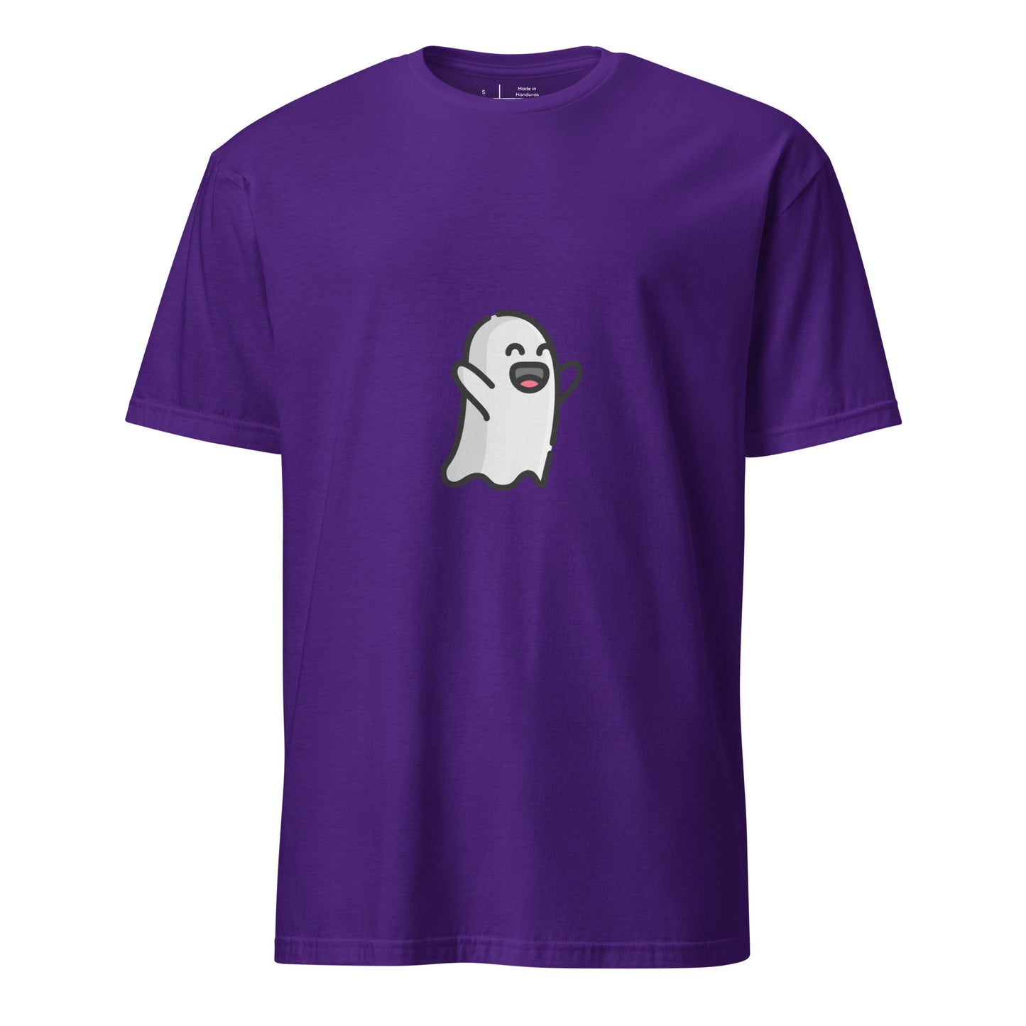 Spooky 2 - The Friendly Floater - Short-Sleeve Unisex T-Shirt - Graphic Tee - Purple - Front