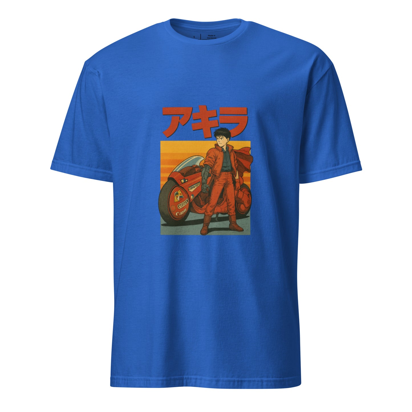 Neo-Tokyo Awaits – Retro Manga - Short-Sleeve Unisex T-Shirt - Graphic Tee - Royal Blue - Front