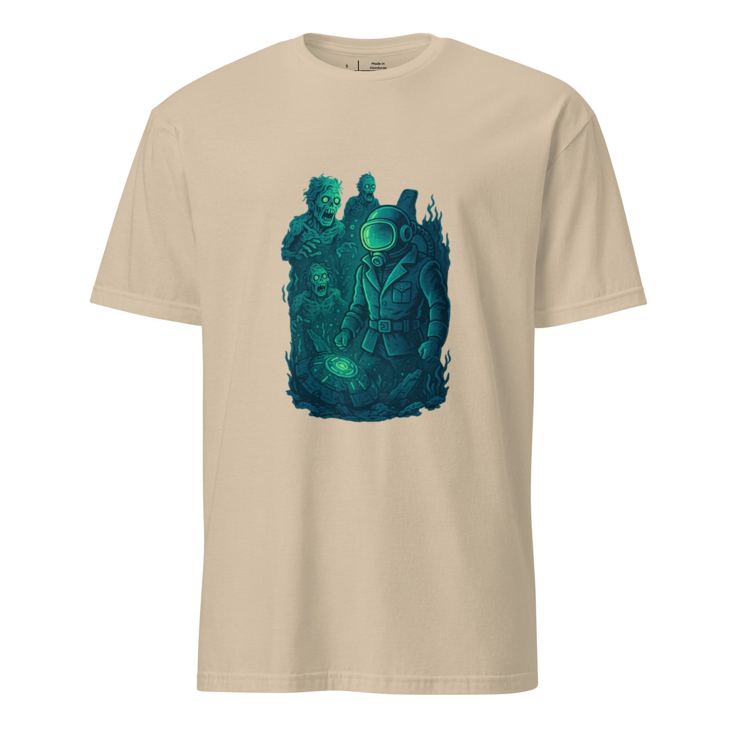 Paranormal Explorer - Supernatural Society Vibes - Short-Sleeve Unisex T-Shirt - Graphic Tee - Sand - Front