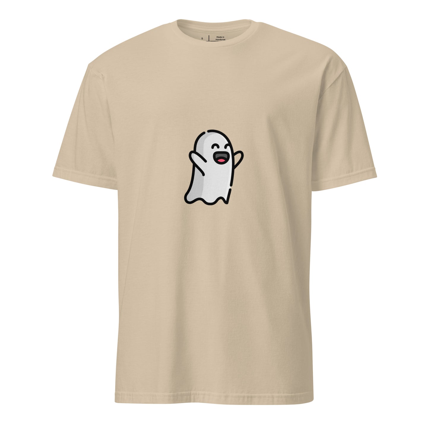 Spooky 2 - The Friendly Floater - Short-Sleeve Unisex T-Shirt - Graphic Tee - Sand - Front