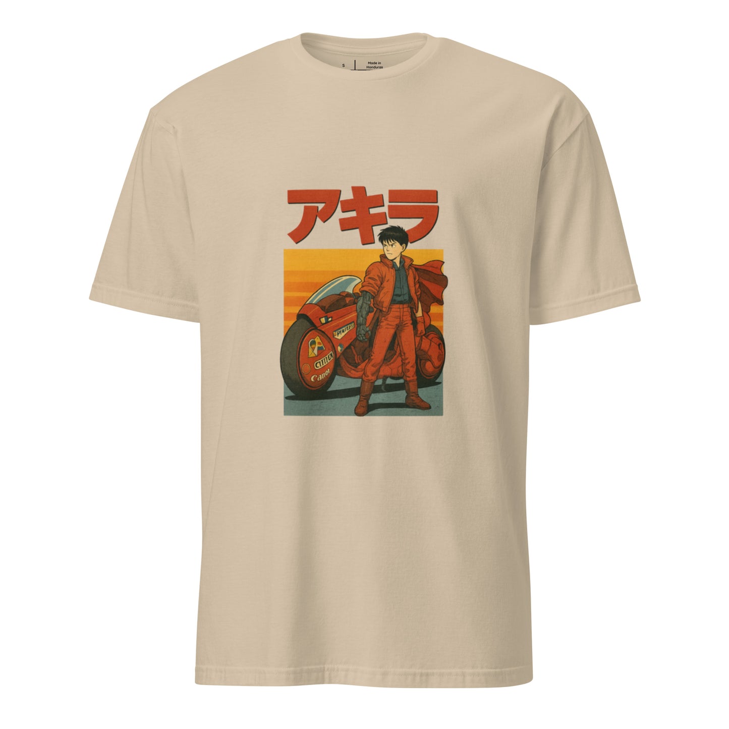 Neo-Tokyo Awaits – Retro Manga - Short-Sleeve Unisex T-Shirt - Graphic Tee - Sand - Front