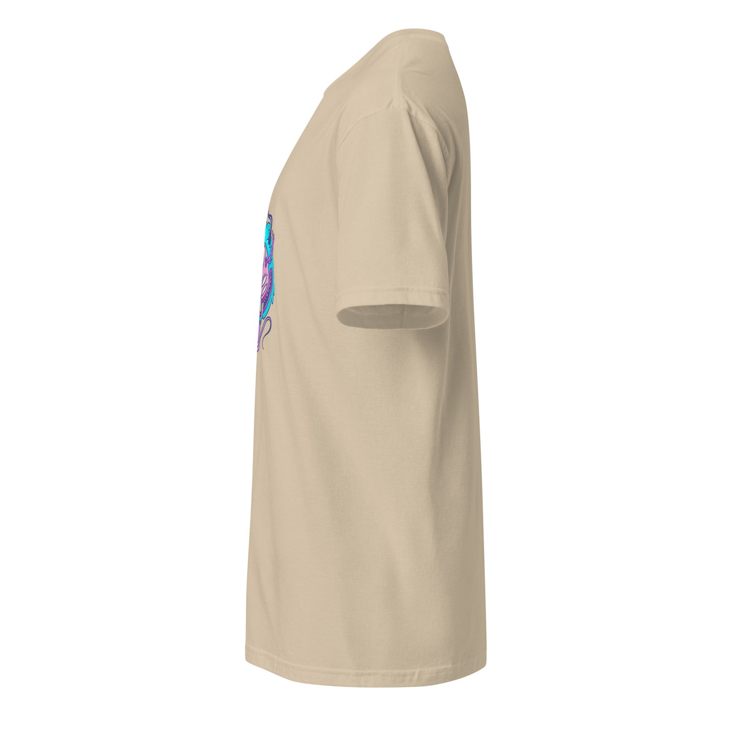 Monsta 2 - Urban Monsta Collection - Short-Sleeve Unisex T-Shirt - Graphic Tee - Sand - Left side