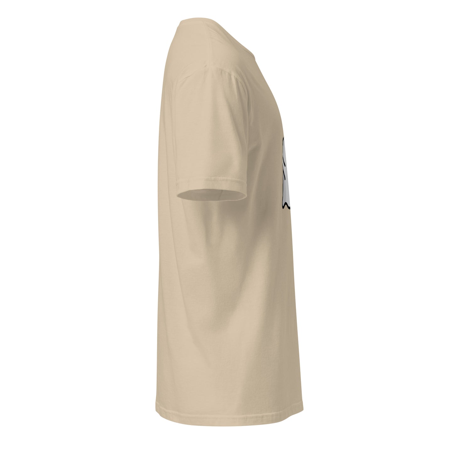 Spooky 2 - The Friendly Floater - Short-Sleeve Unisex T-Shirt - Graphic Tee - Sand - Right side