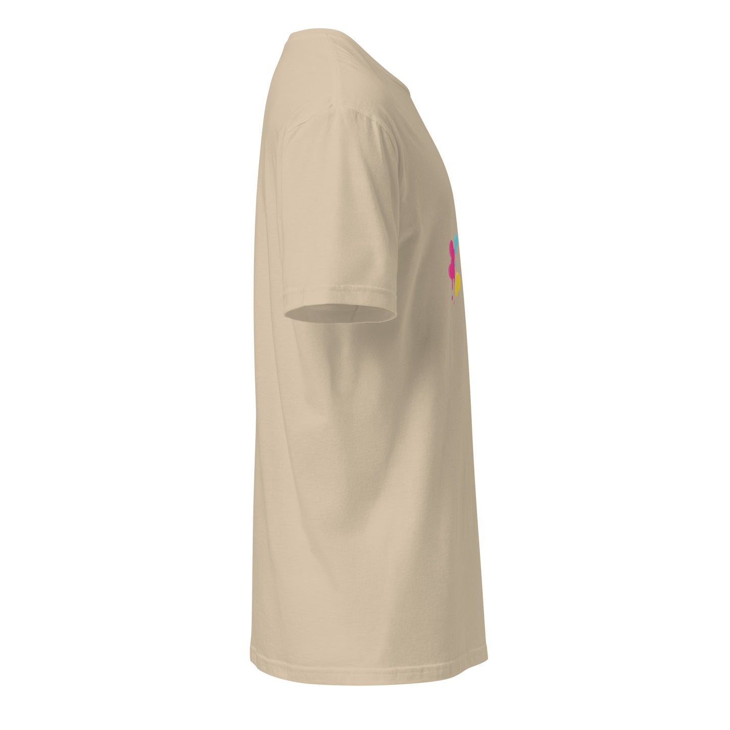 Spray Can - Global Graffiti Tribute - Short-Sleeve Unisex T-Shirt - Graphic Tee - Sand - Right side