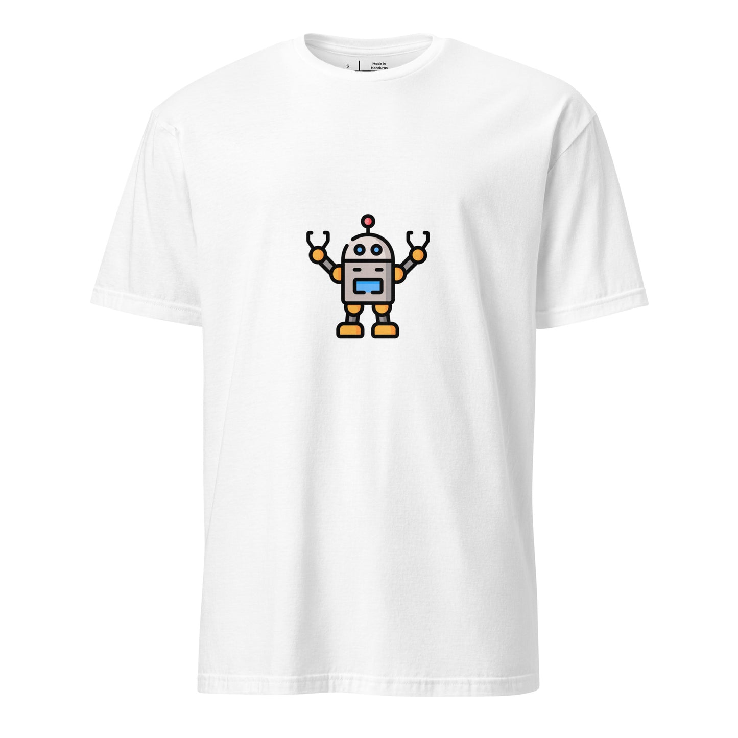 Robbie - Classic Space Guardian - Short-Sleeve Unisex T-Shirt - Graphic Tee - White - Front