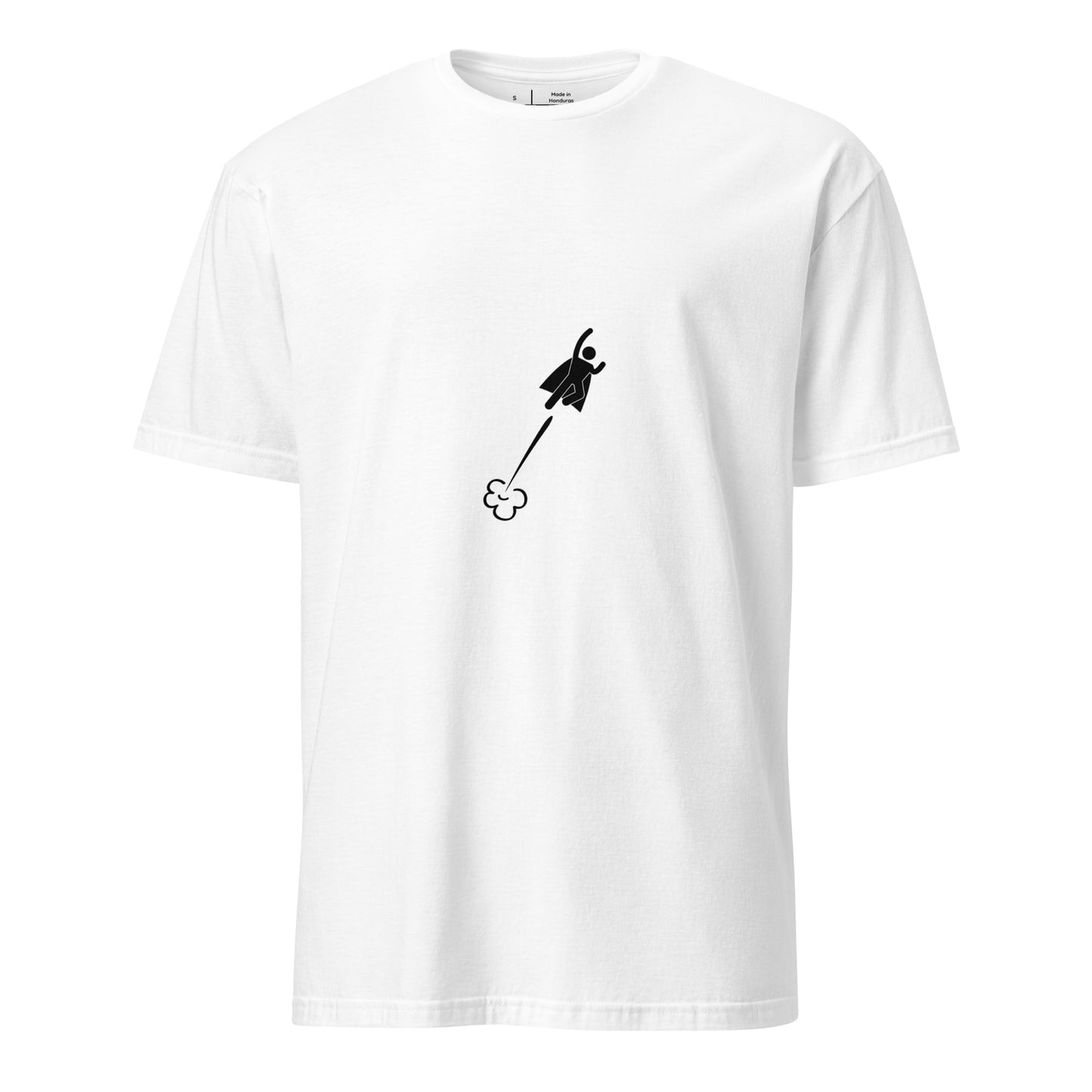 Duty Calls - Up, Up And Gone - Short-Sleeve Unisex T-Shirt - Graphic Tee - White - Front