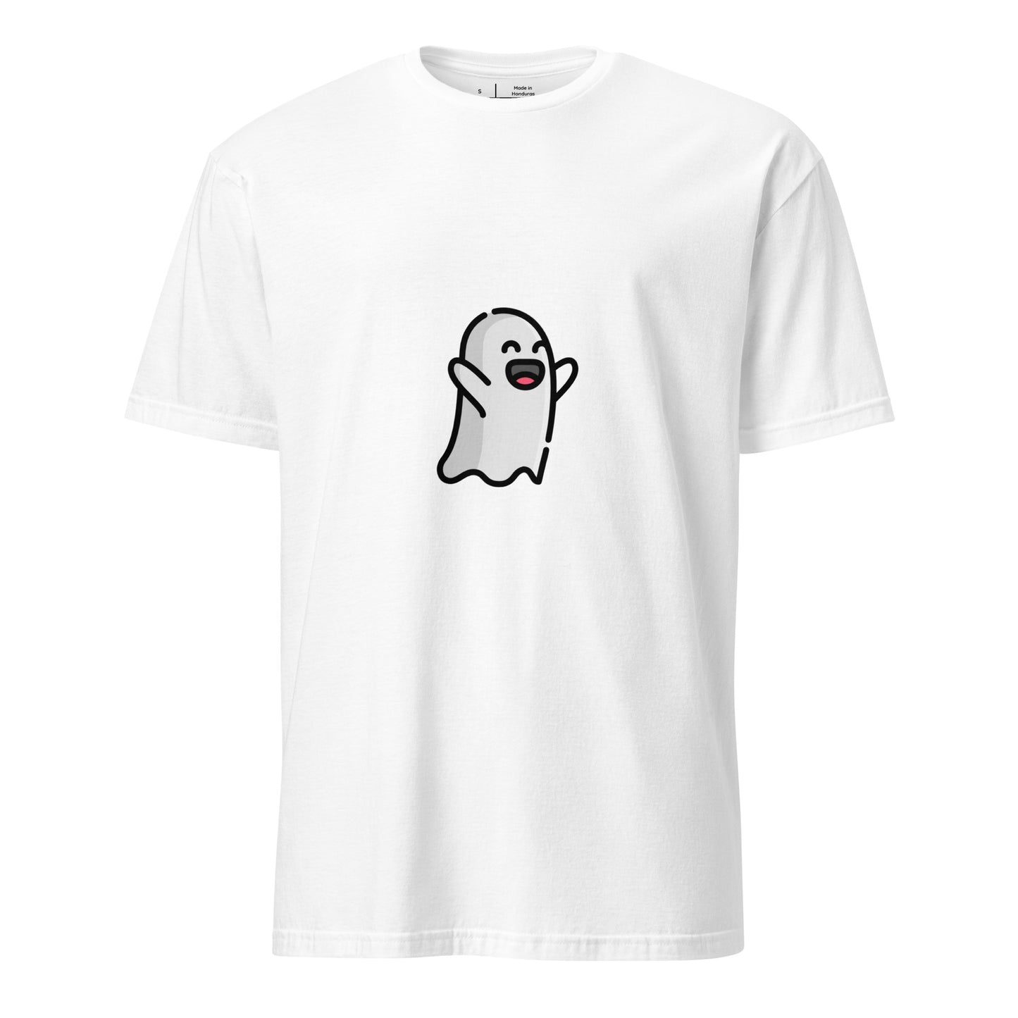 Spooky 2 - The Friendly Floater - Short-Sleeve Unisex T-Shirt - Graphic Tee - White - Front