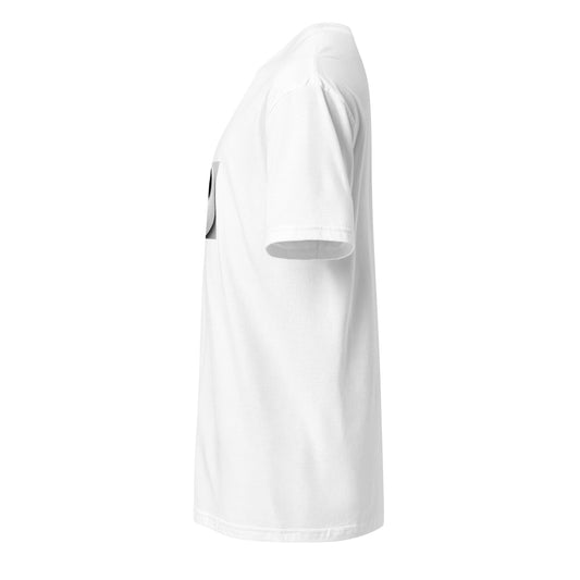 Yinyang - Iconic Taoist Symbol - Short-Sleeve Unisex T-Shirt - Graphic Tee - White - Left side