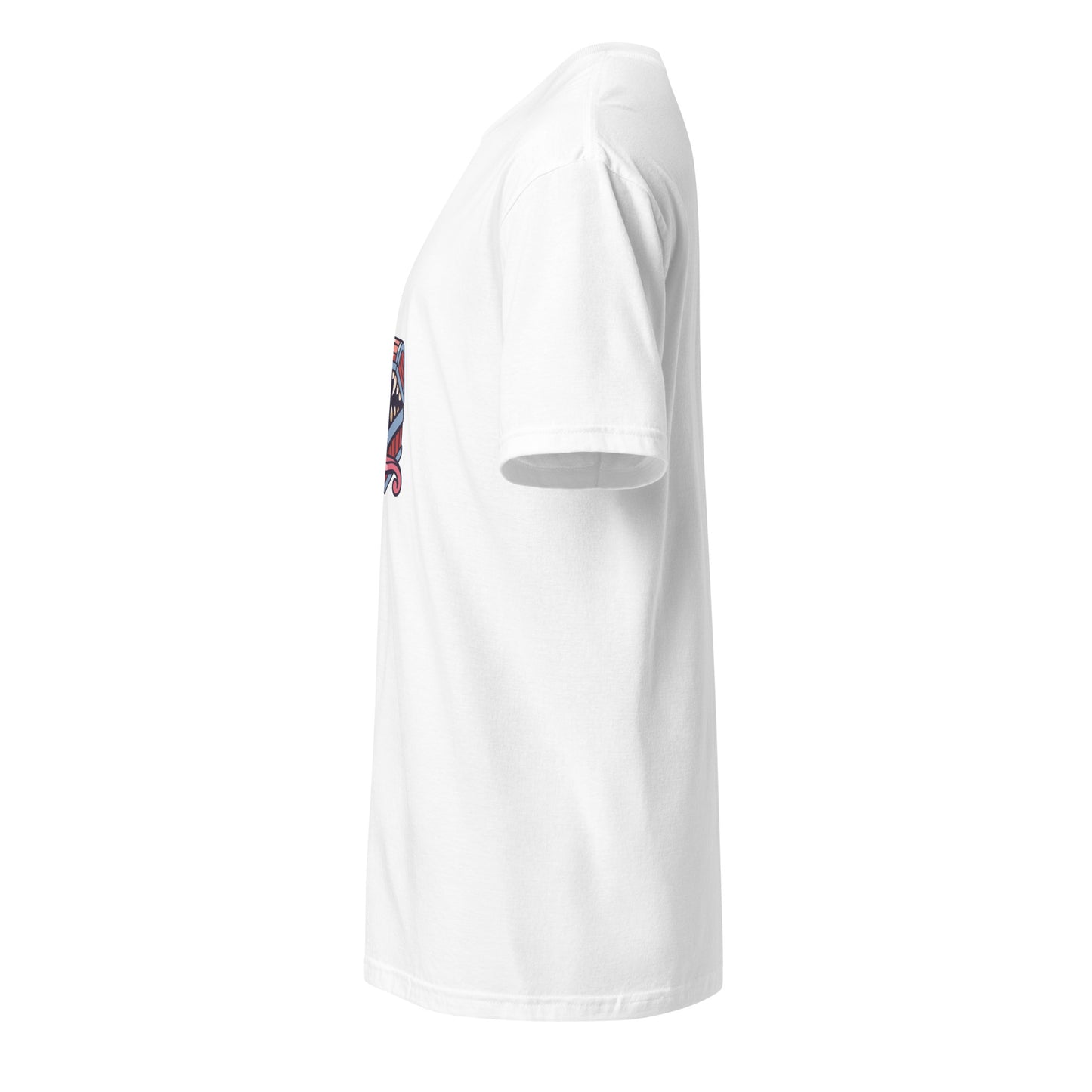 Treasure Chest - Monster Chest Design - Short-Sleeve Unisex T-Shirt - Graphic Tee - White - Left side