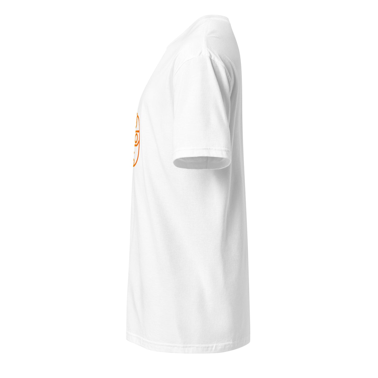 Cyber Robot - Futuristic Face - Short-Sleeve Unisex T-Shirt - Graphic Tee - White - Left side