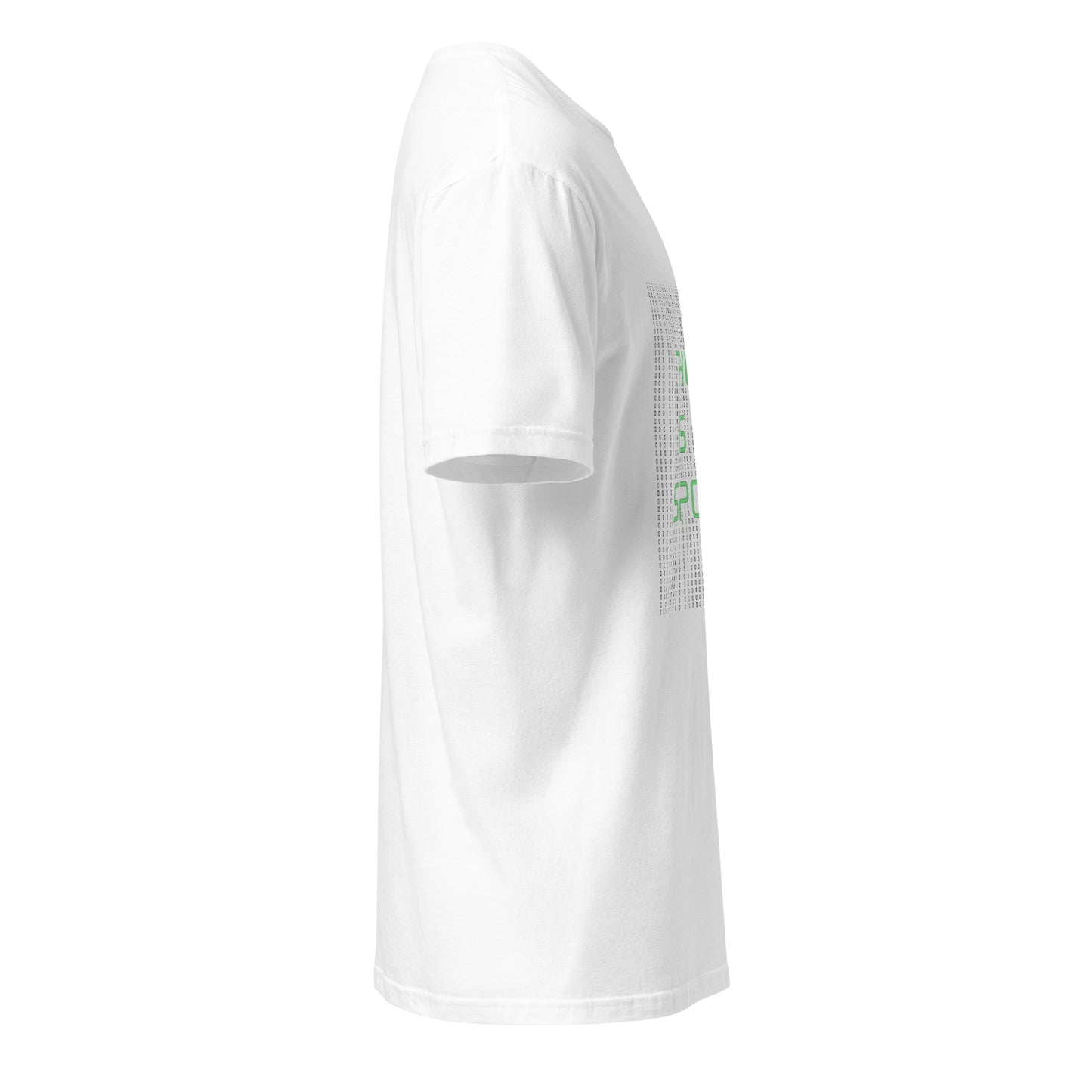 There Is No Spoon - Sci-Fi Nostalgia - Short-Sleeve Unisex T-Shirt - Graphic Tee - White - Right side