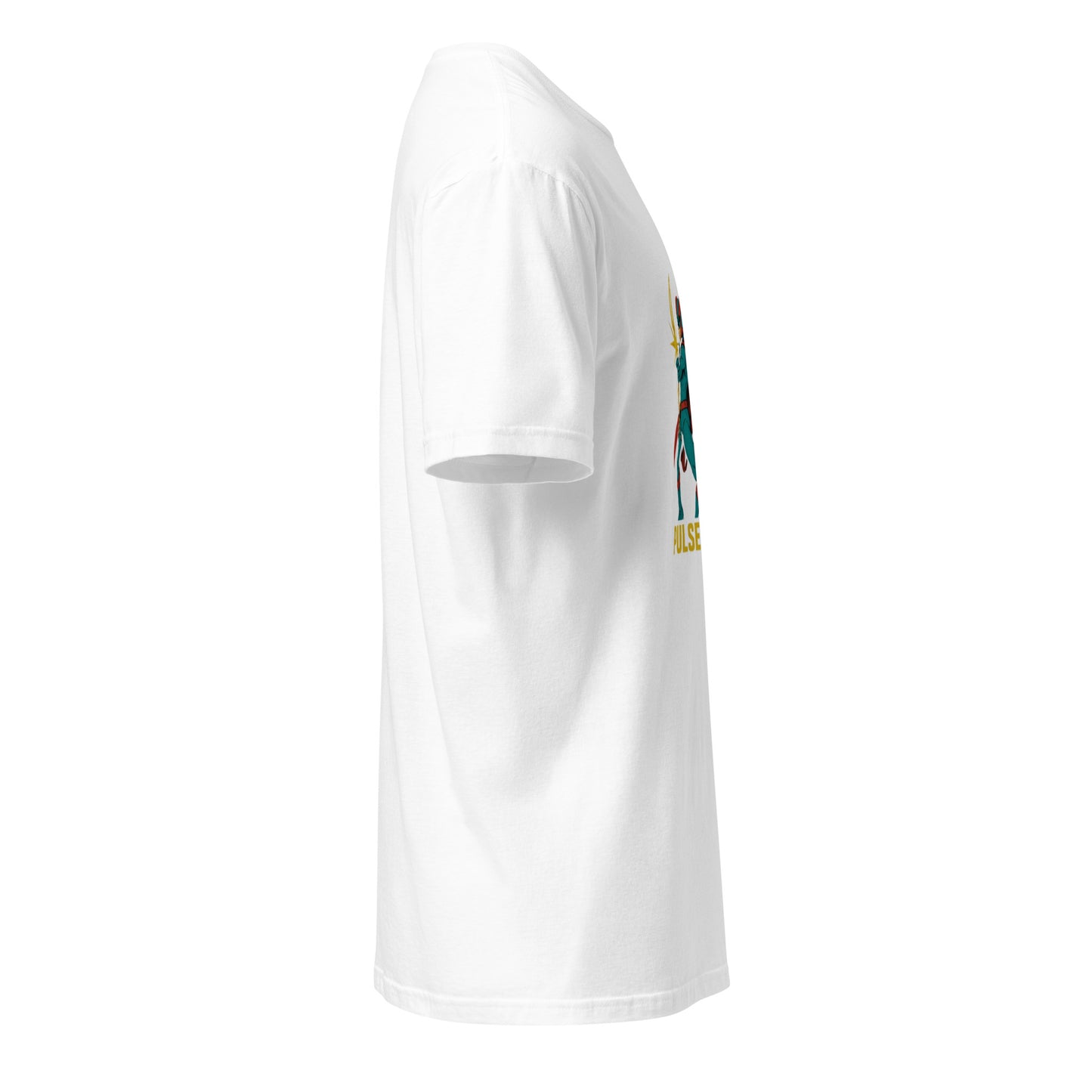 Starpulse Vanguard Twins – “Pulse as One.” - Short-Sleeve Unisex T-Shirt - Graphic Tee - White - Right side